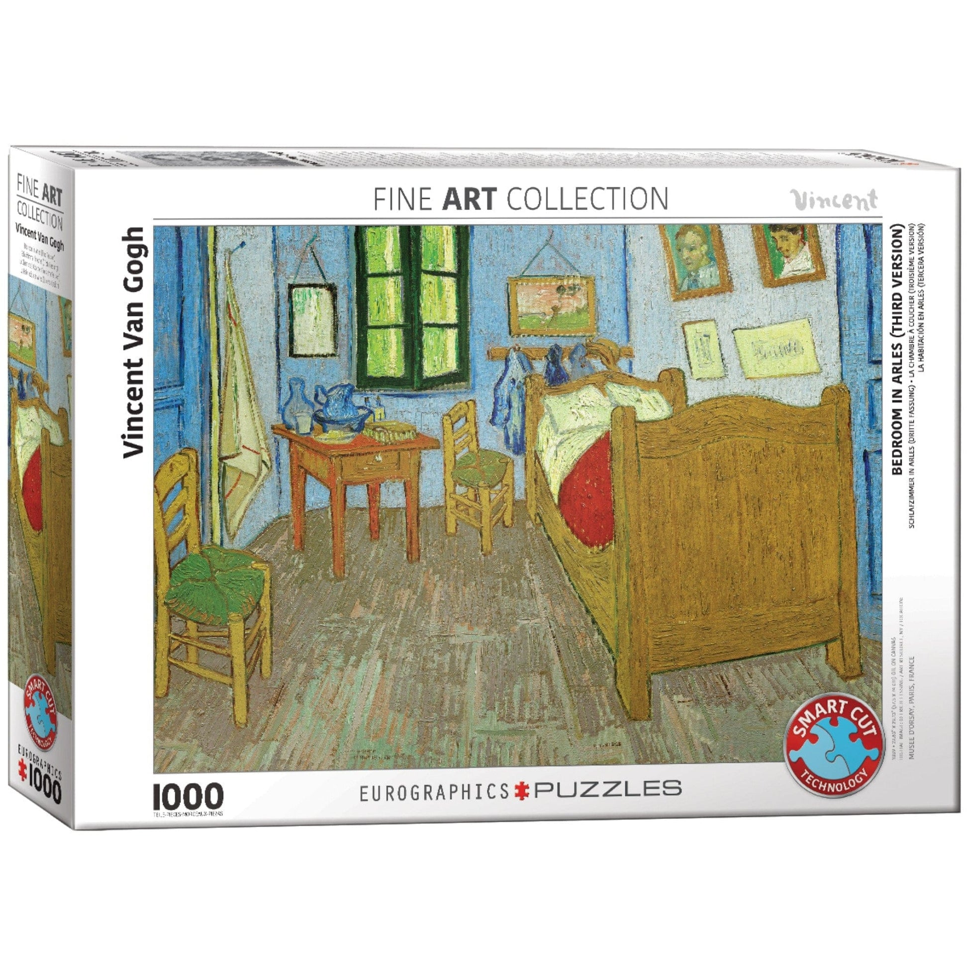 Toys Puzzle da 1000 Pezzi - van Gogh, Vincent: Bedroom in Arles by Van Gogh