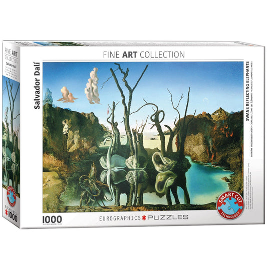 Toys Puzzle da 1000 Pezzi - Dali, Salvador : Swans Reflecting Elephants