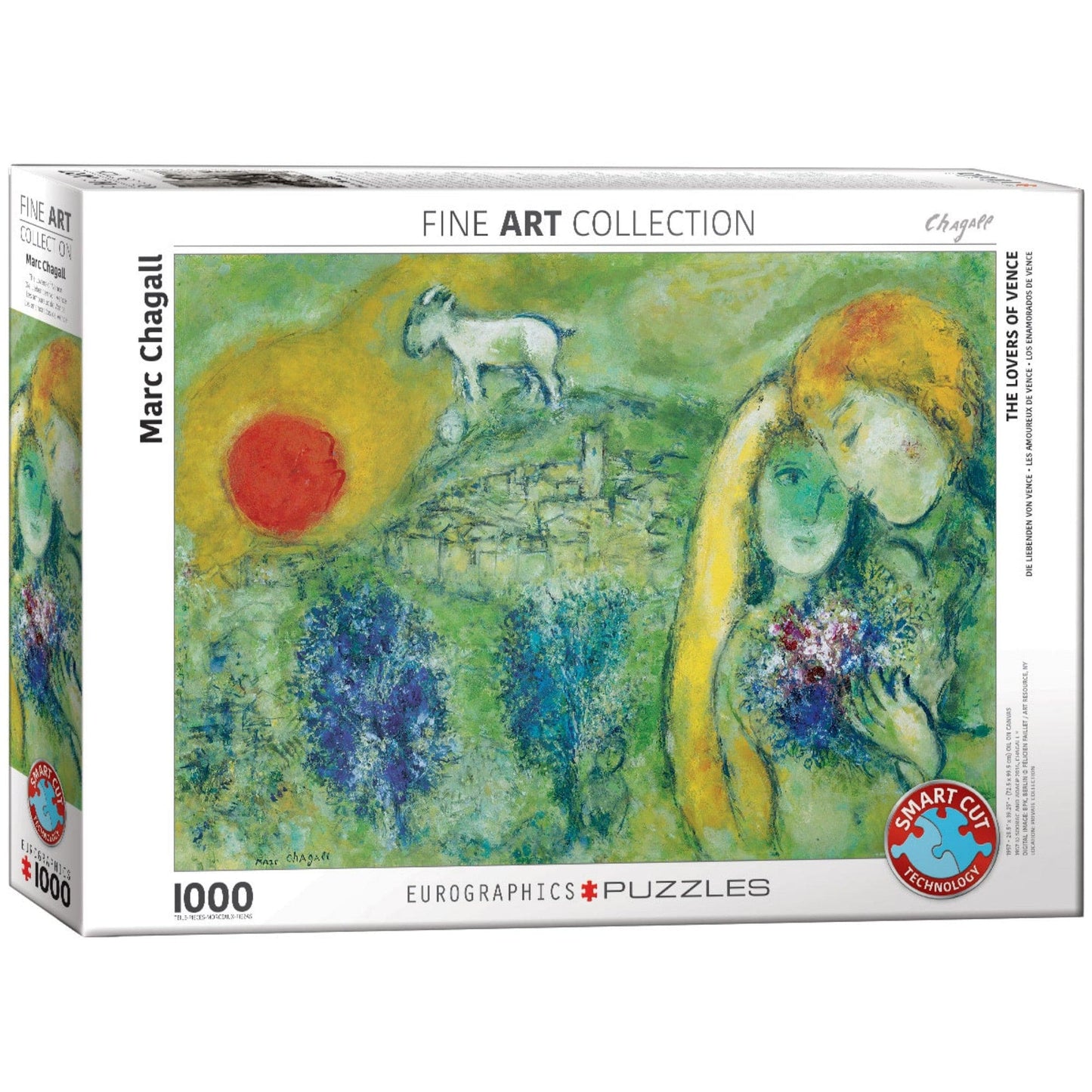 Toys Puzzle da 1000 Pezzi - Chagall, Marc : The Lovers of Vence