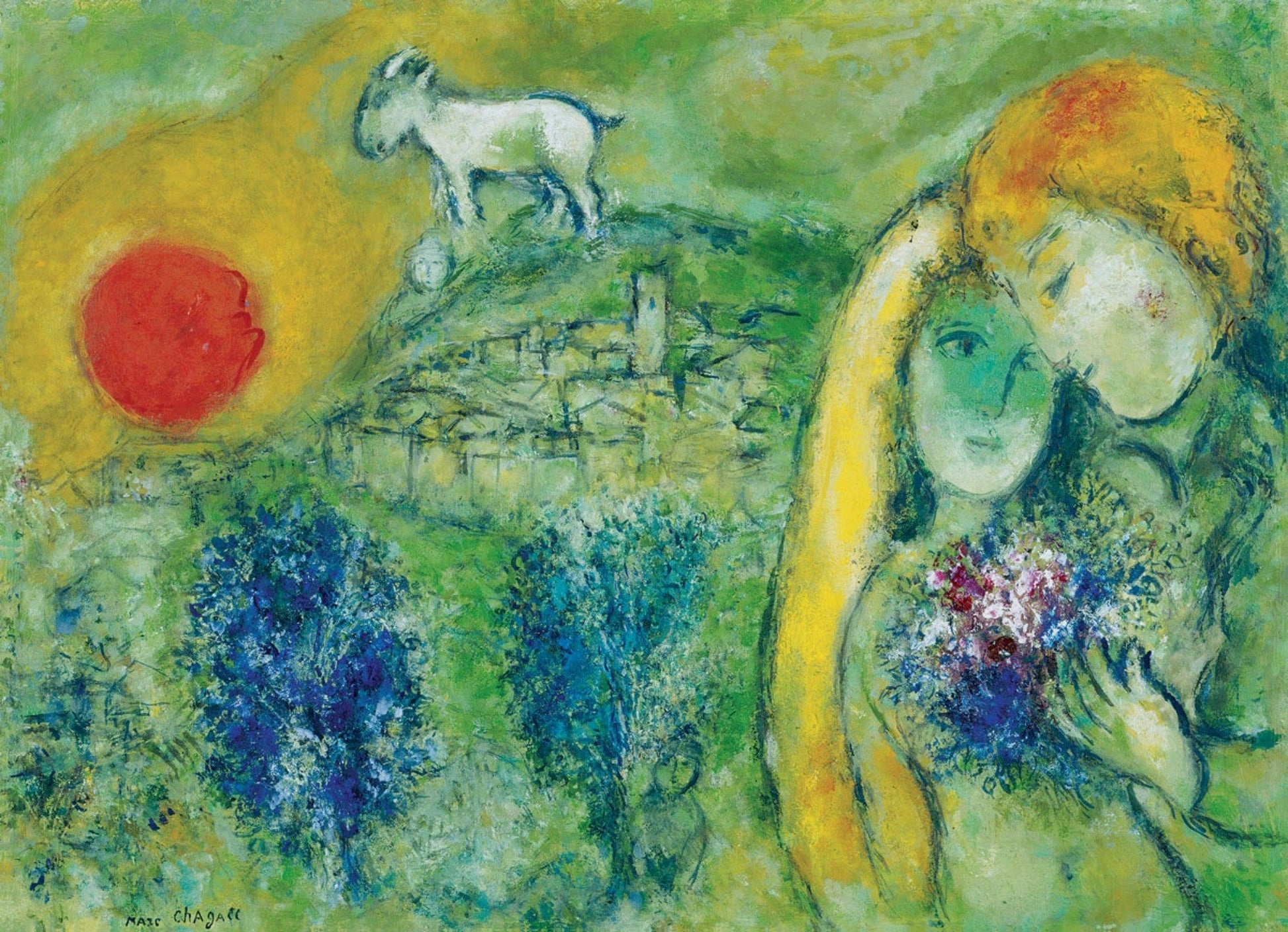 Toys Puzzle da 1000 Pezzi - Chagall, Marc : The Lovers of Vence