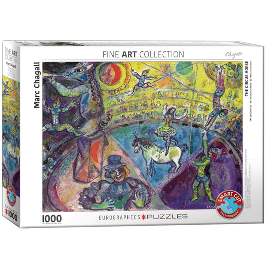 Toys 1000 Piece Puzzle - Chagall, Marc : The Circus Horse