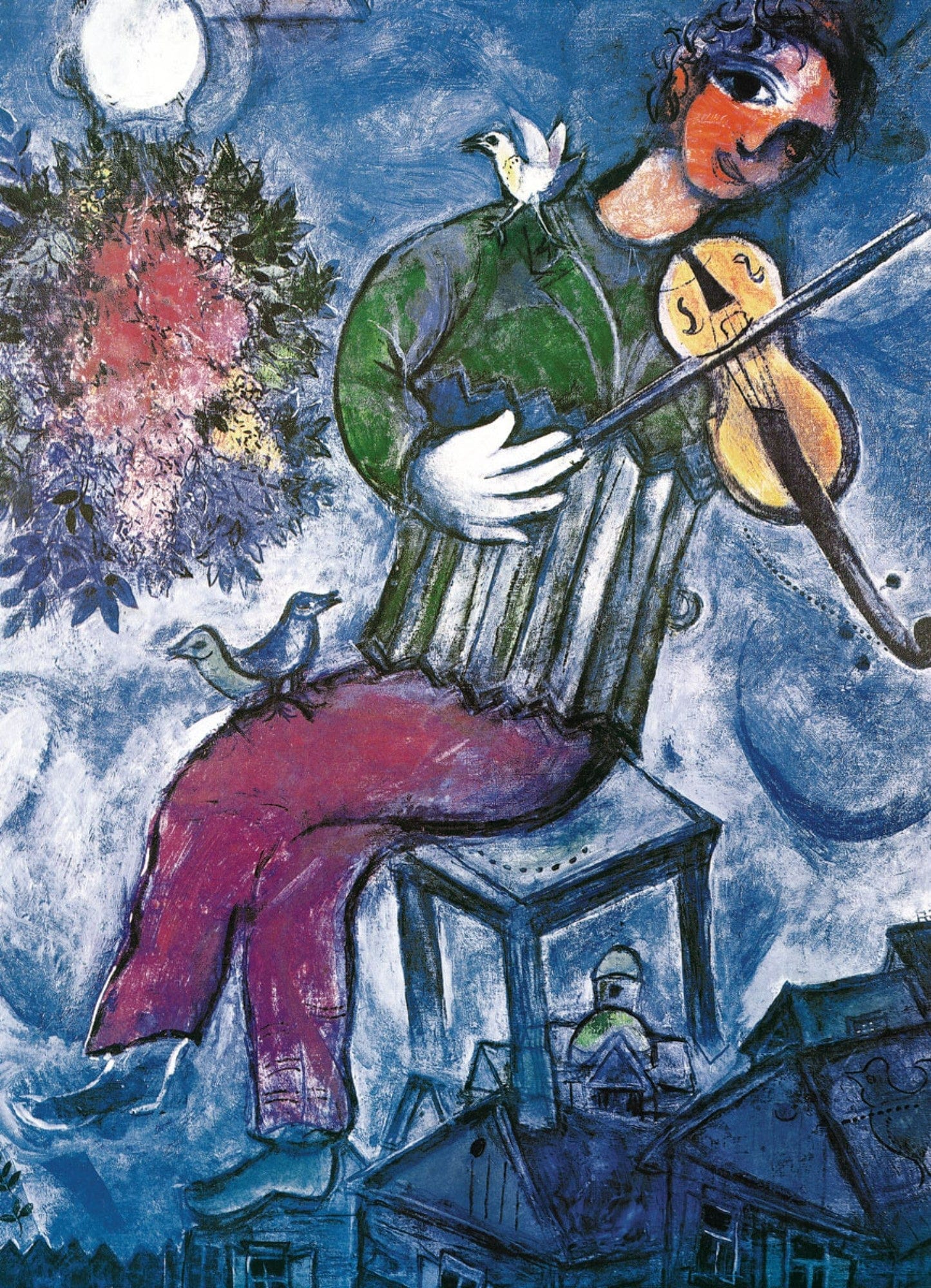 Toys 1000 Piece Puzzle - Chagall, Marc : The Blue Violinist