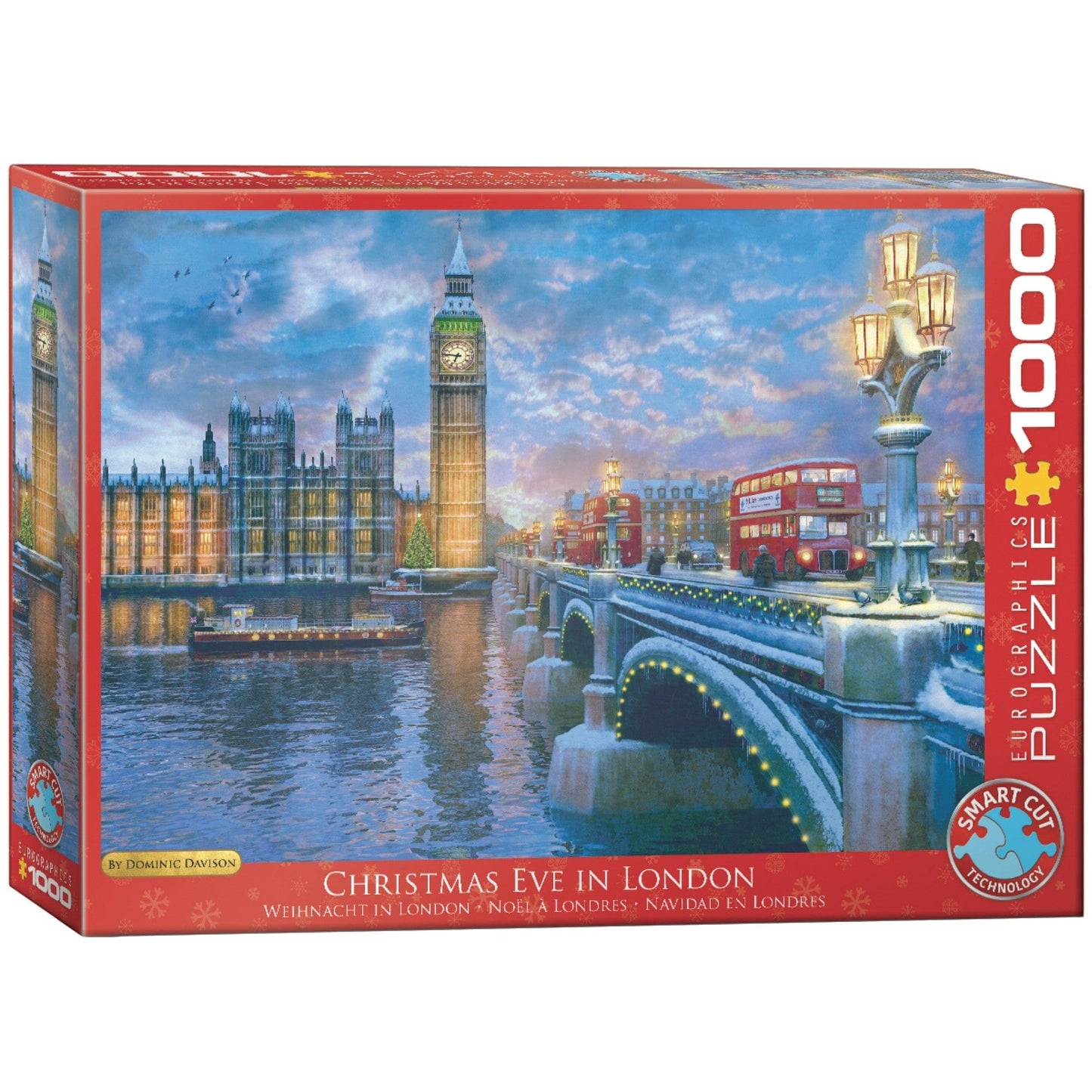 Toys 1000 Piece Jigsaw Puzzle - Christmas Eve In London