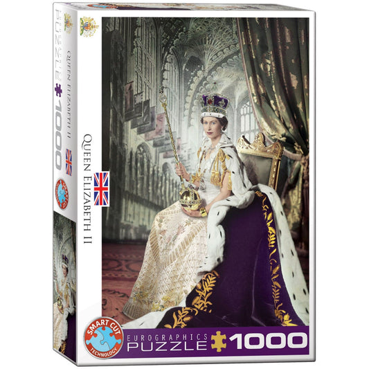 Toys 1000 Piece Jigsaw Puzzle - Queen Elizabeth II