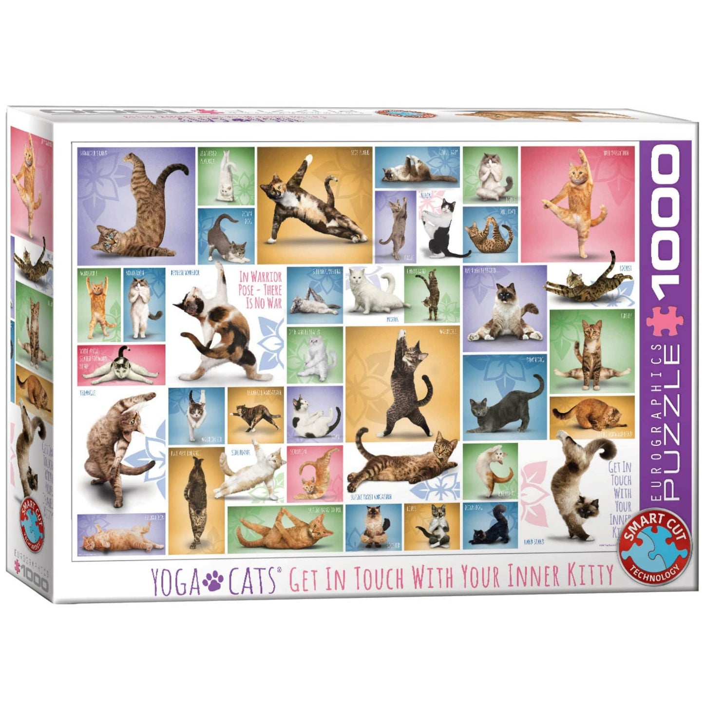 Toys 1000 Piece Puzzle - Yoga Cats