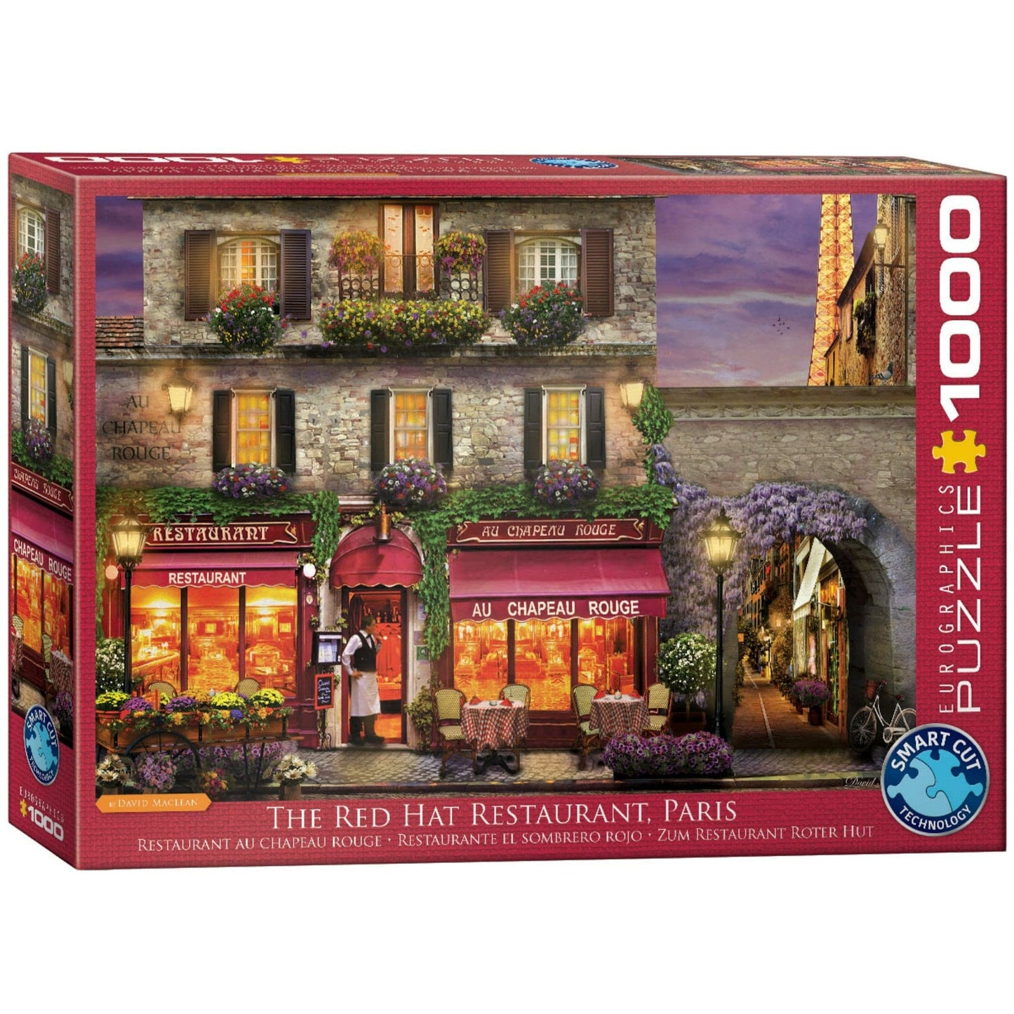 Toys Puzzle da 1000 Pezzi - MacLean, David: The Red Hat Restaurant Paris