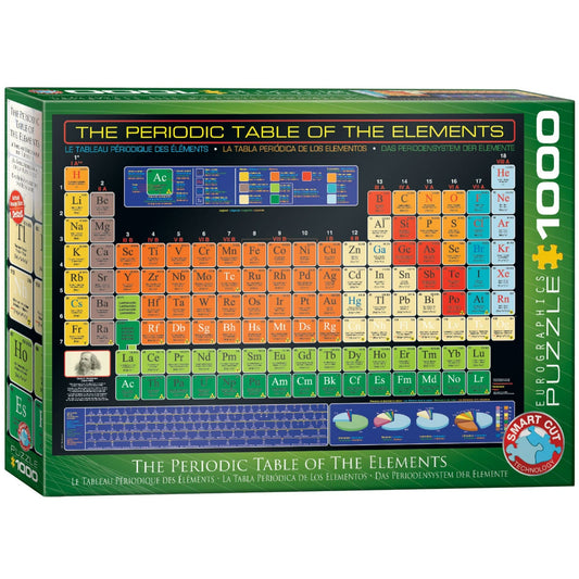 Toys Puzzle da 1000 Pezzi - Periodic Table of the Elements