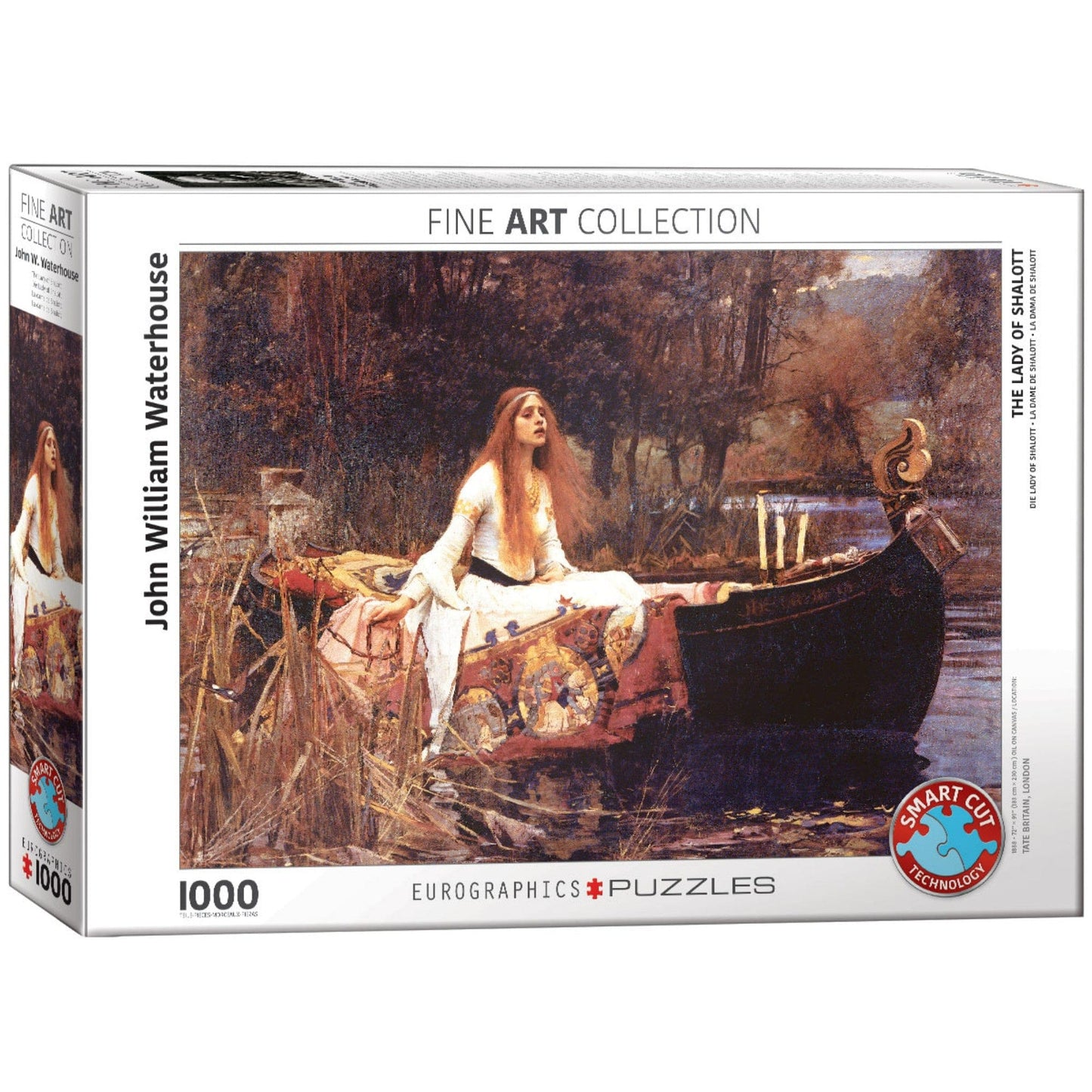 Toys Puzzle da 1000 Pezzi - John Waterhouse: The Lady of Shalott