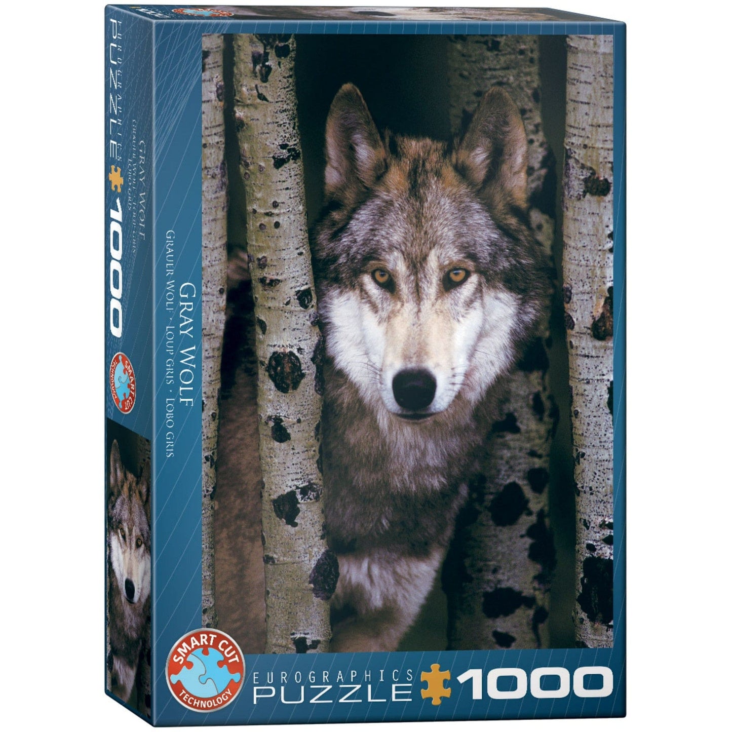 Toys 1000 Piece Puzzle - Gray Wolf