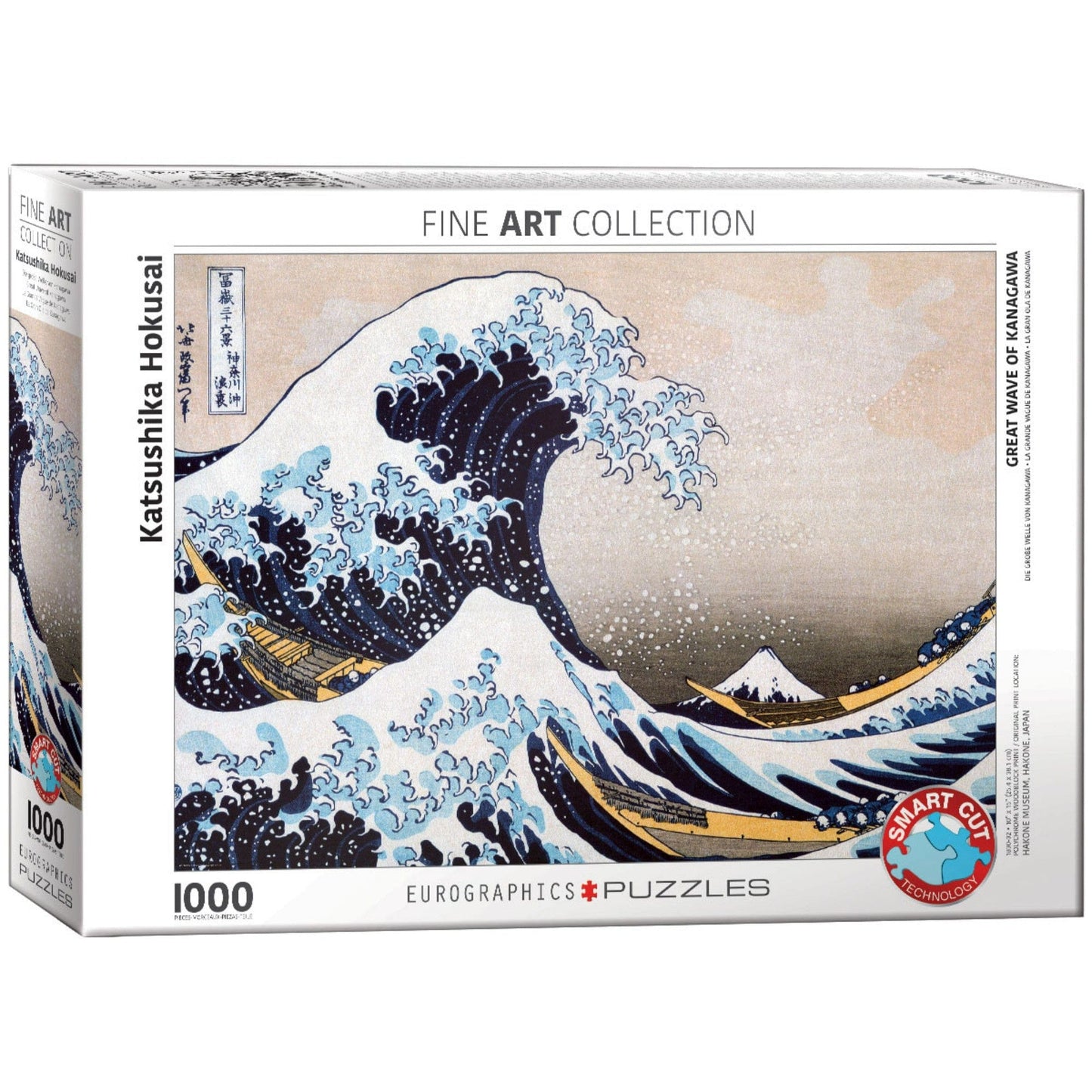 Toys Puzzle da 1000 Pezzi - Hokusai: Great Wave of Kanagawa