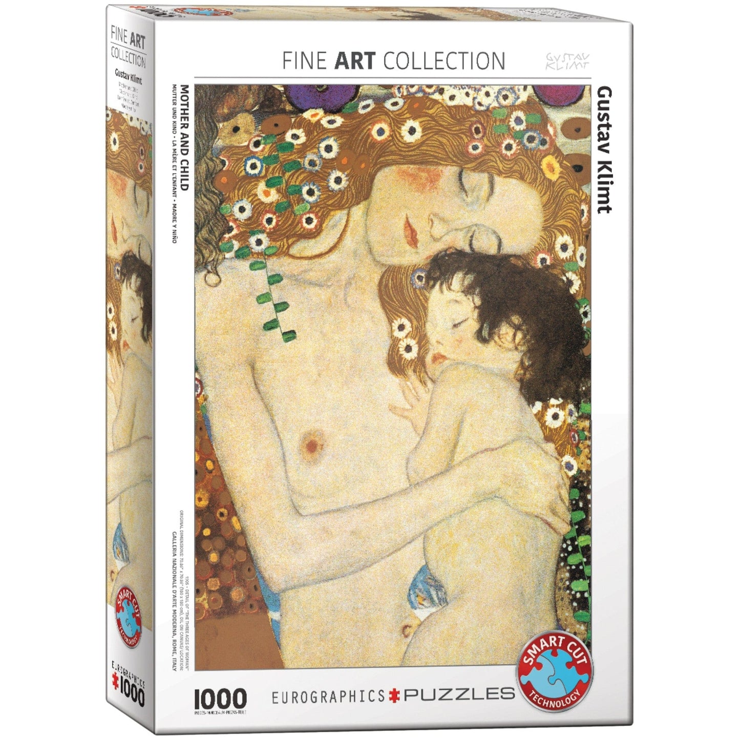 Toys Puzzle da 1000 Pezzi - Klimt, Gustav: Mother and Child (Detail)