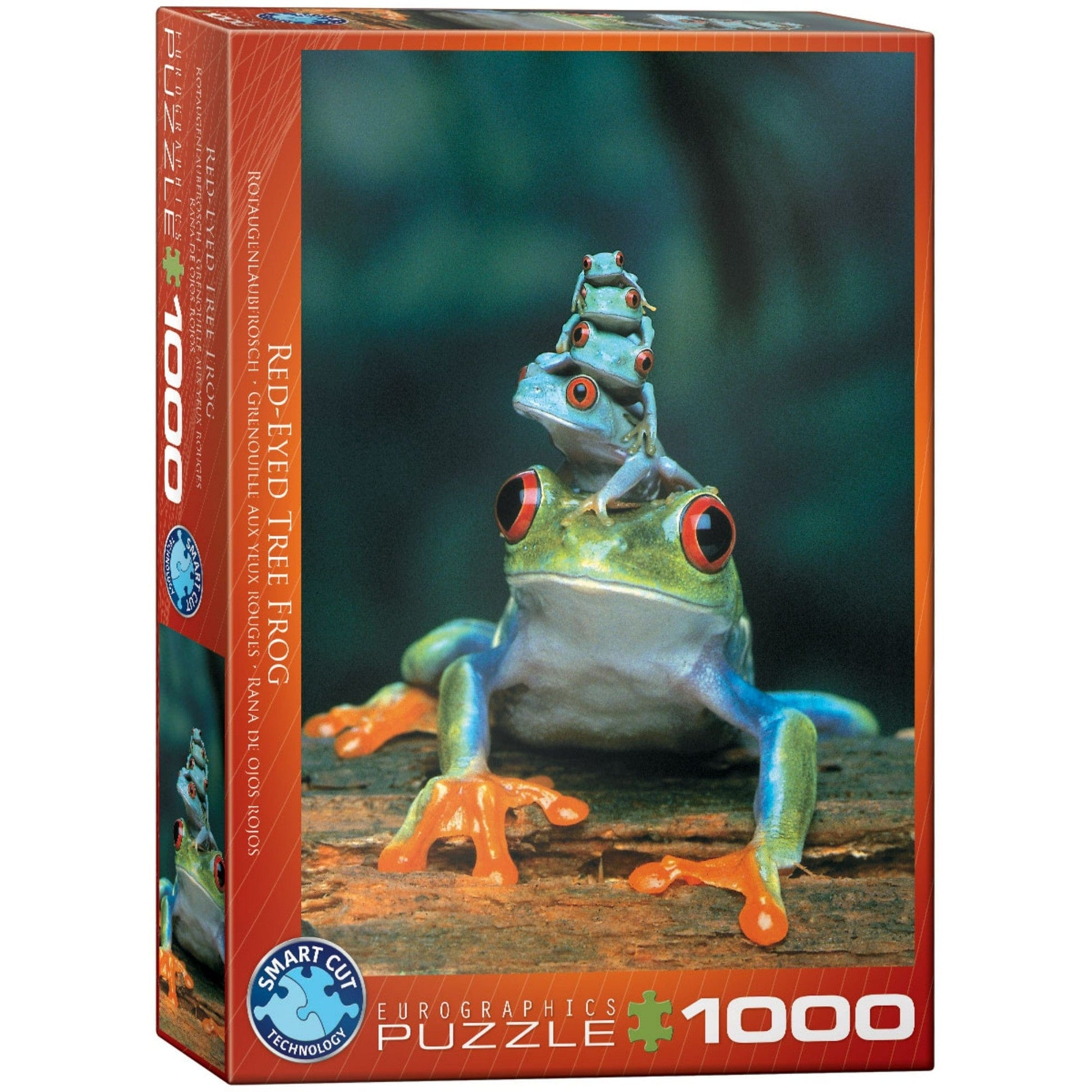 Toys Puzzle da 1000 Pezzi - Red-Eyed Tree Frog