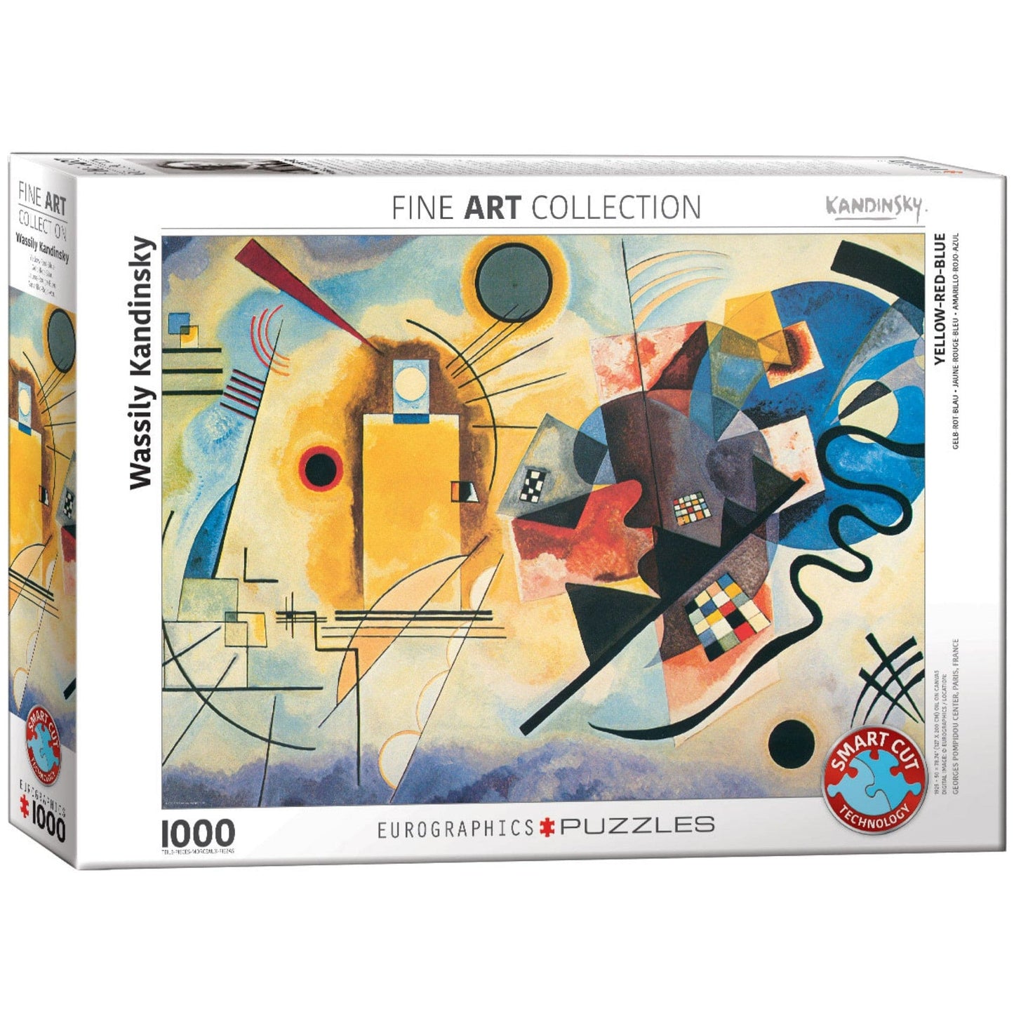 Toys Puzzle da 1000 Pezzi - Kandinsky, Wassily: Yellow Red Blue