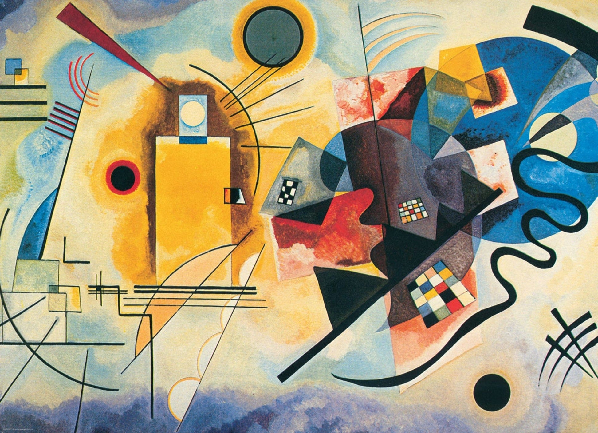 Toys Puzzle da 1000 Pezzi - Kandinsky, Wassily: Yellow Red Blue