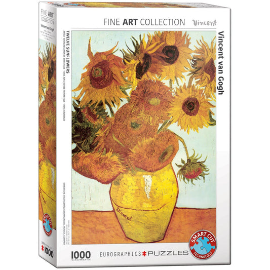 Toys Puzzle da 1000 Pezzi - van Gogh, Vincent: Twelve Sunflowers by van Gogh