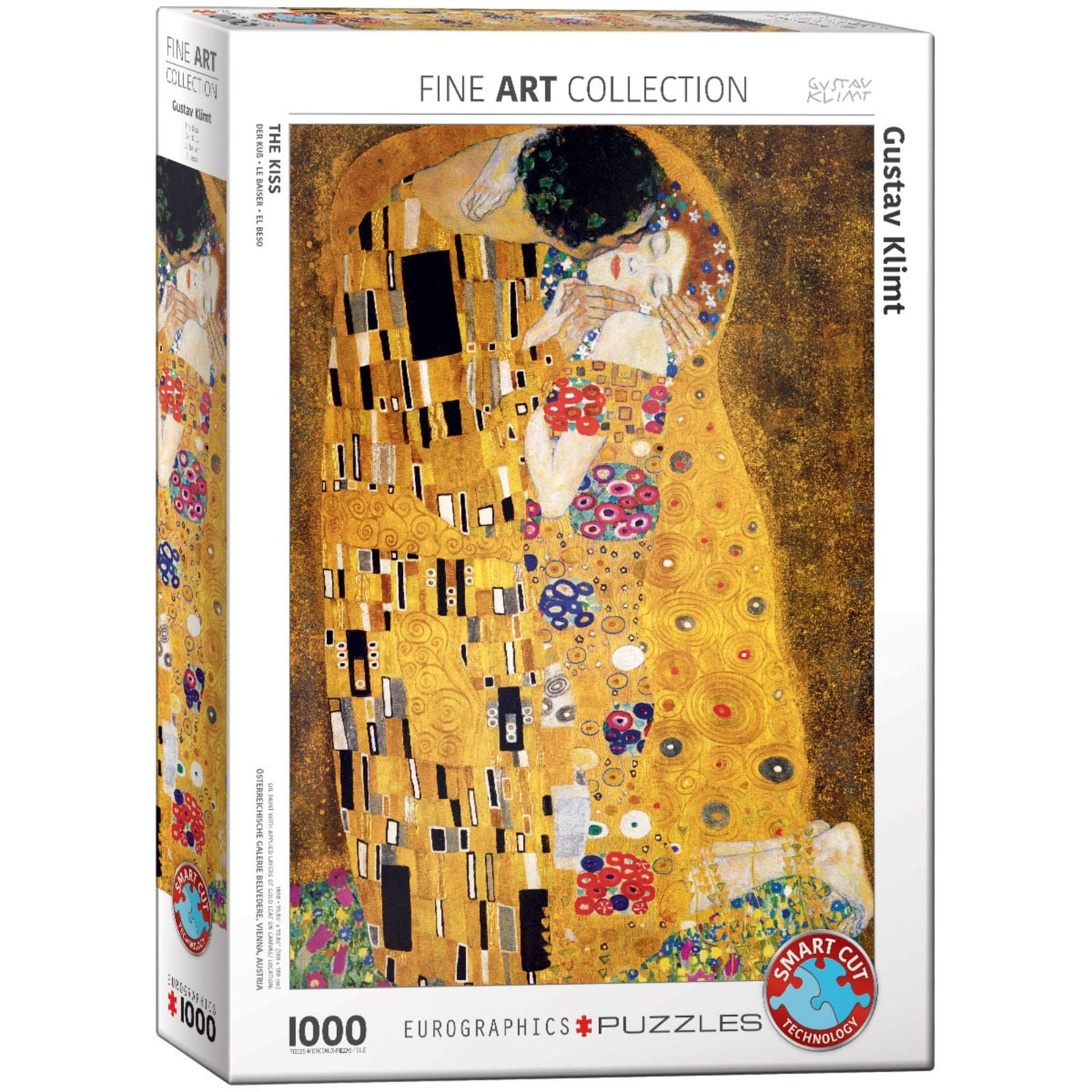 Toys Puzzle da 1000 Pezzi - Klimt, Gustav: The Kiss by Gustav Klimt