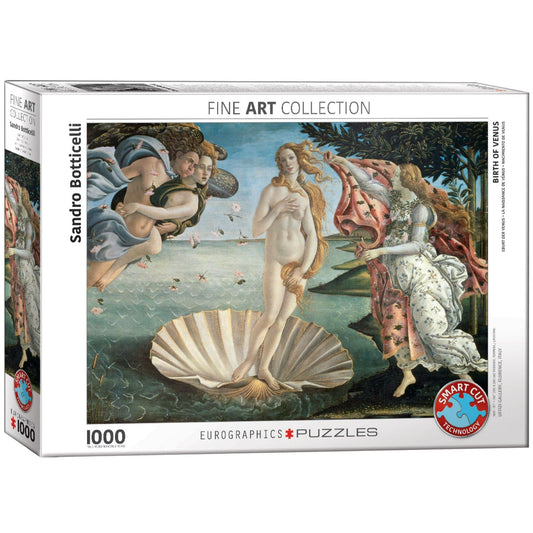 Toys 1000 Piece Jigsaw Puzzle - Botticelli, Sandro: Birth of Venus