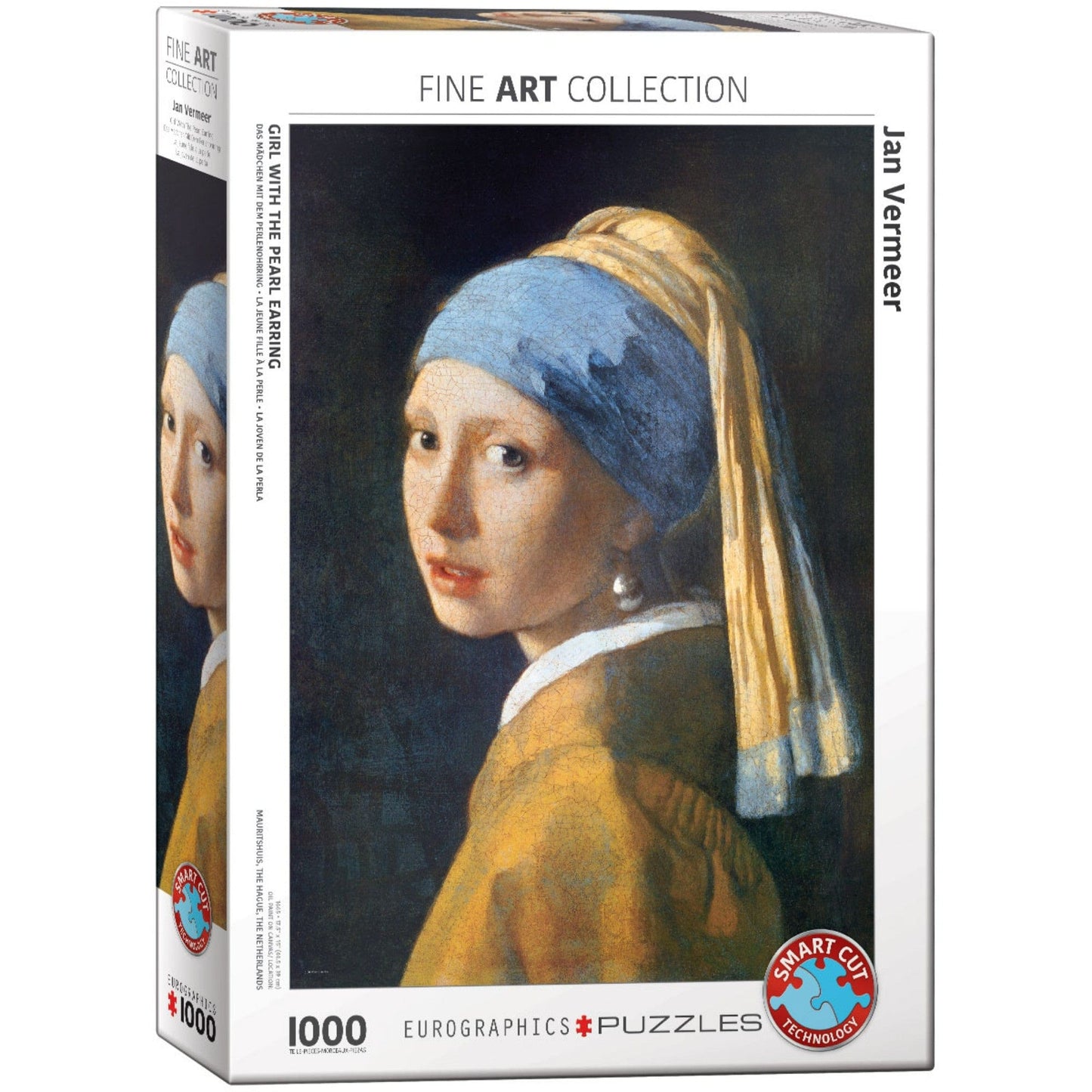 Toys Puzzle da 1000 Pezzi - Vermeer, Jan: Girl with the Pearl Earring