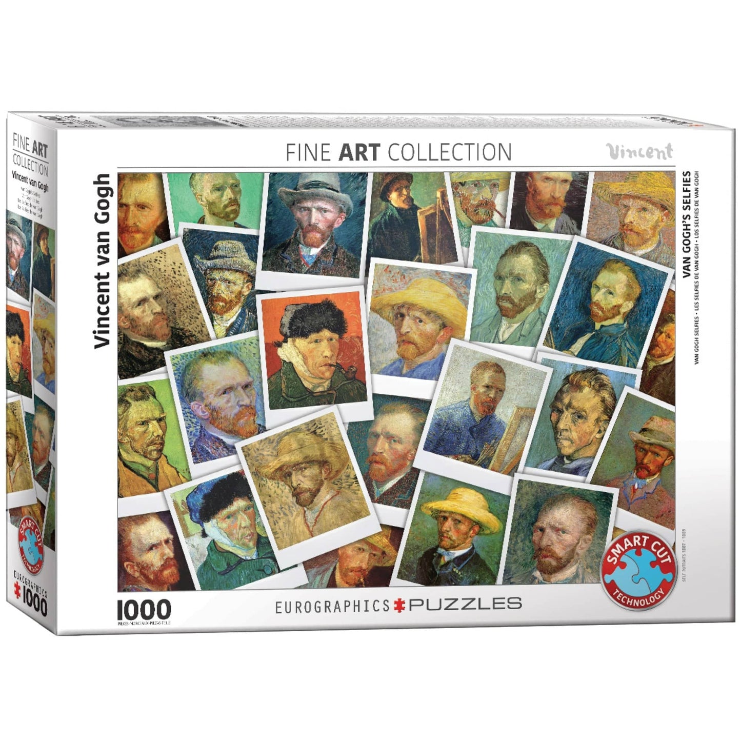 Toys 1000 Piece Jigsaw Puzzle - van Gogh, Vincent: Van Gogh Selfies