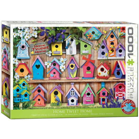 Toys 1000 Piece Puzzle - Bird Houses