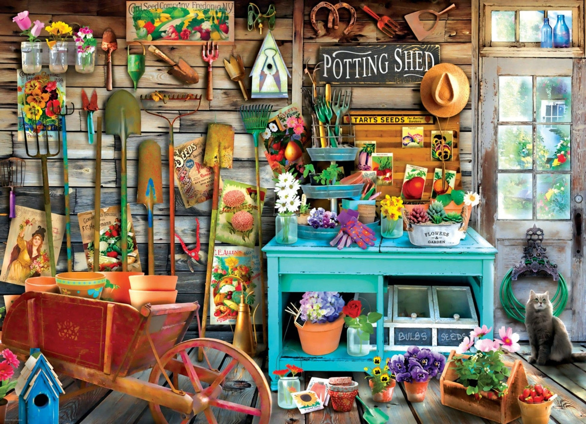 Toys 1000 Piece Puzzle - The Potting Shed