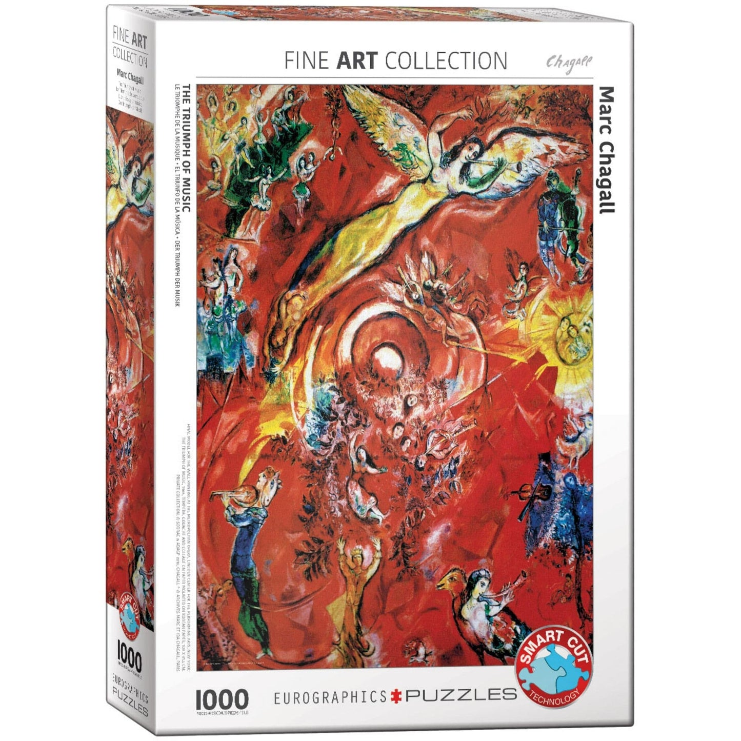 Toys Puzzle da 1000 Pezzi - Chagall, Marc : Triumph of Music by Chagall