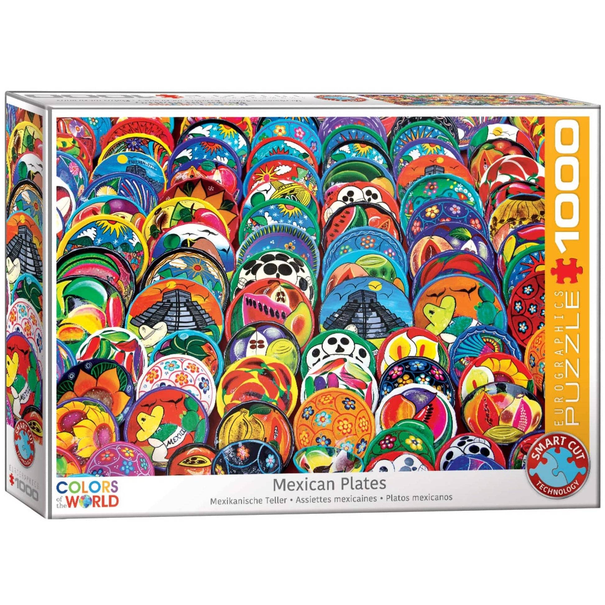 Toys 1000 Piece Puzzle - Mexican Ceramic Plates