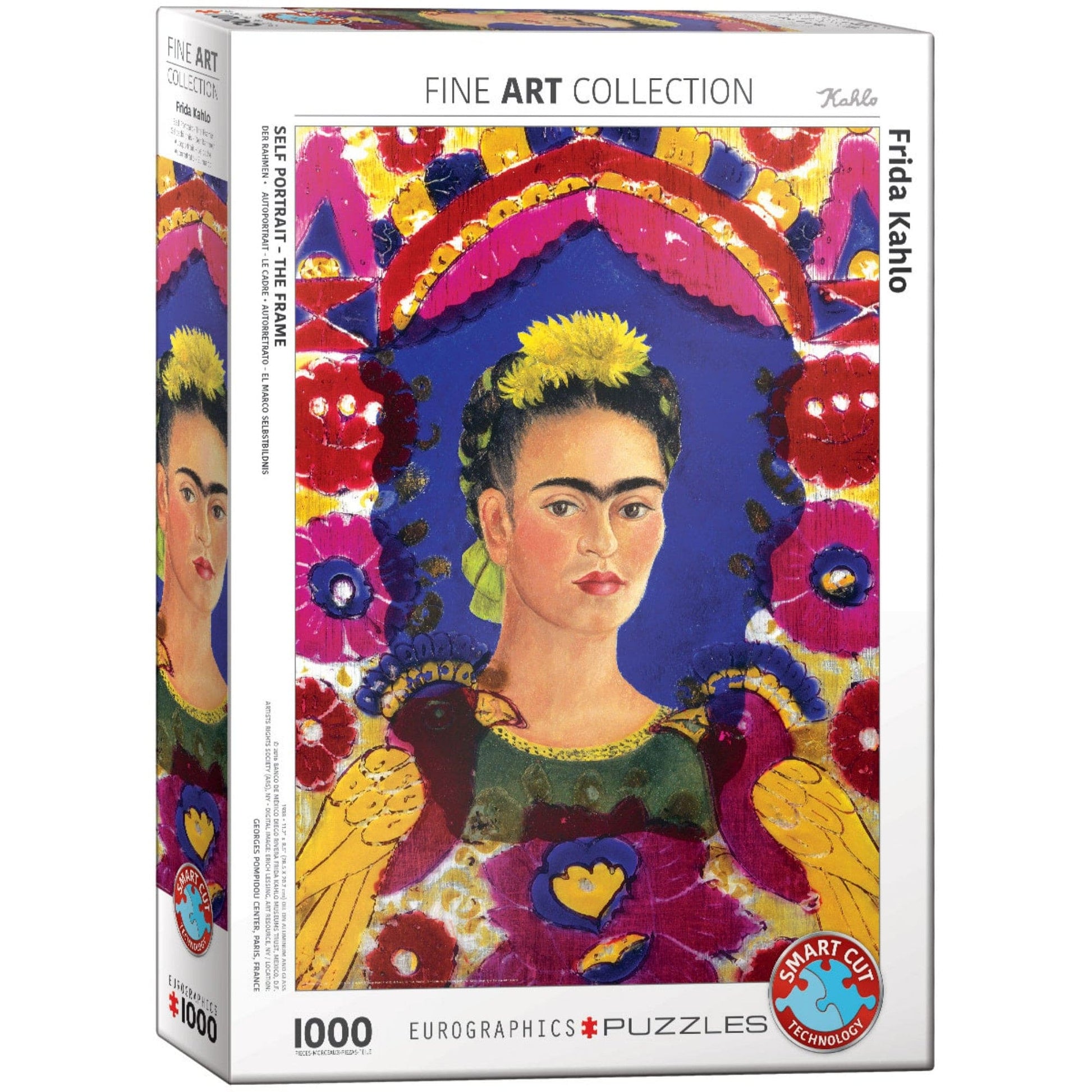 Toys Puzzle da 1000 Pezzi - Kahlo, Frida: Kahlo Self Portrait with Birds