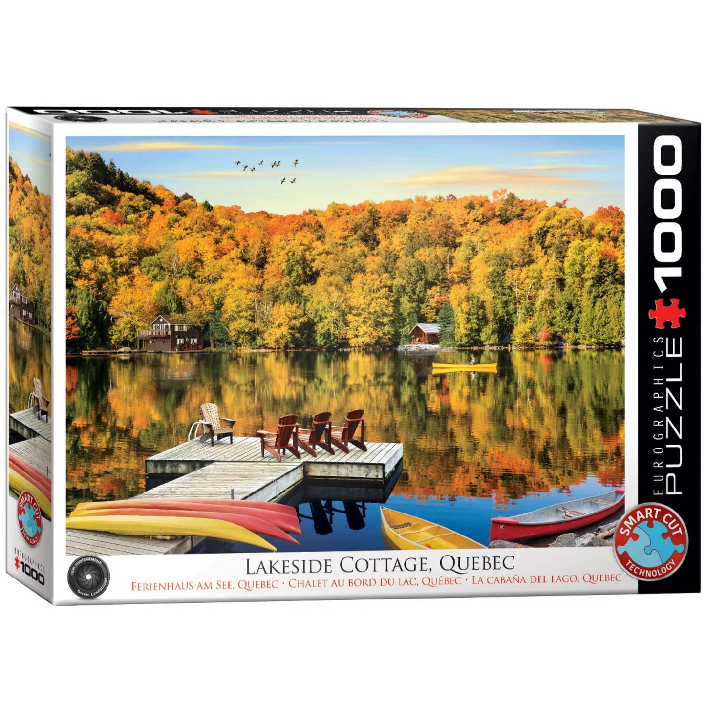 Toys Puzzle da 1000 Pezzi - Quebec City -Chateau Frontenac