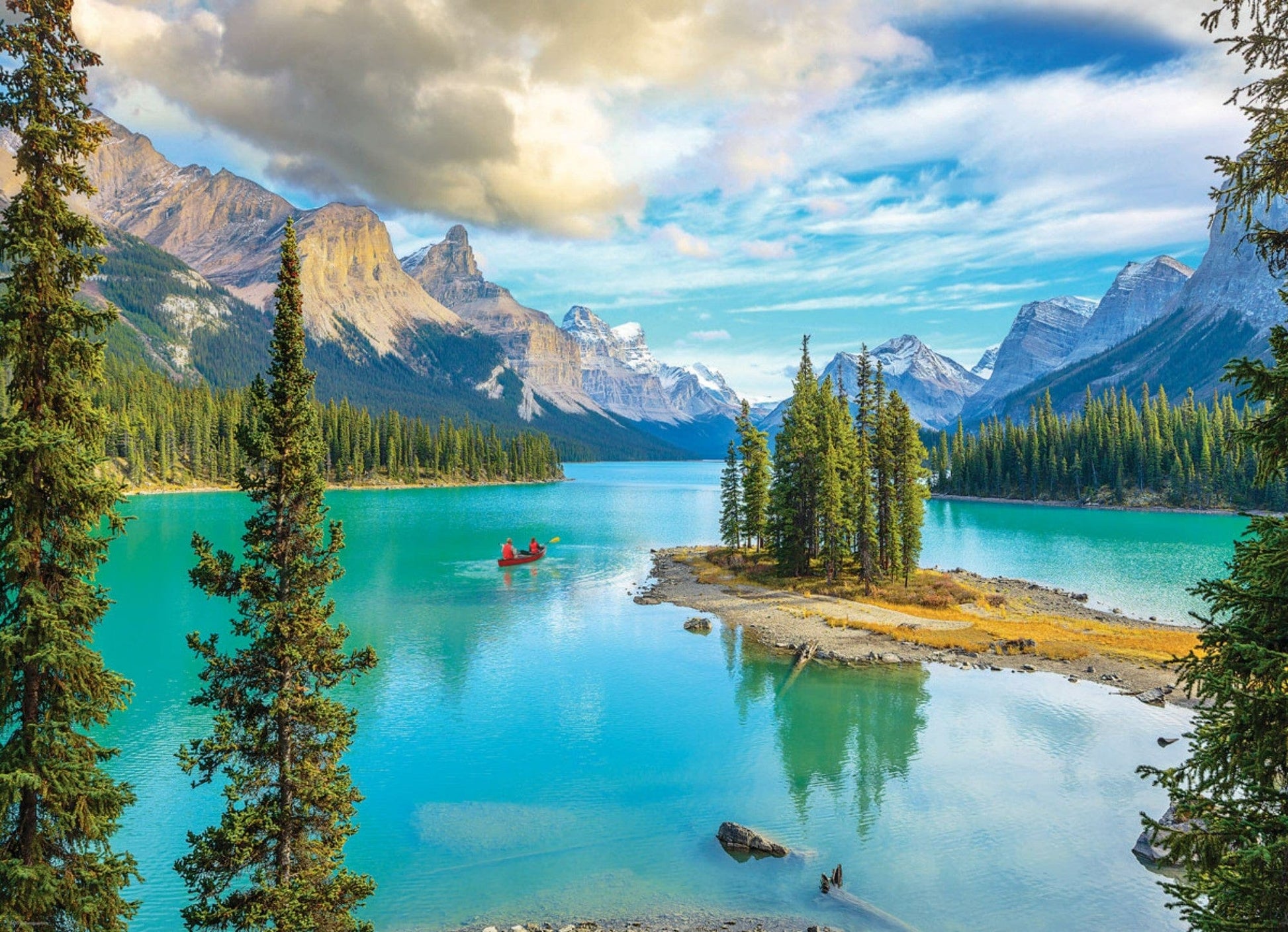 Toys 1000 Piece Puzzle - Malign Lake Alberta