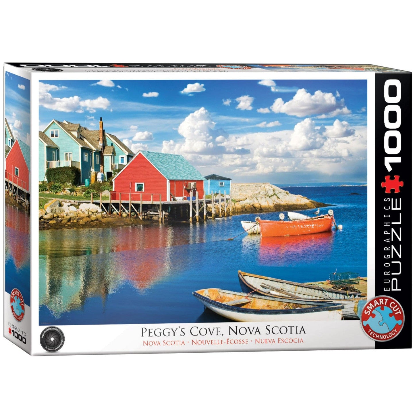 Toys 1000 Piece Jigsaw Puzzle - Peggy&#39s Cove Nova Scotia