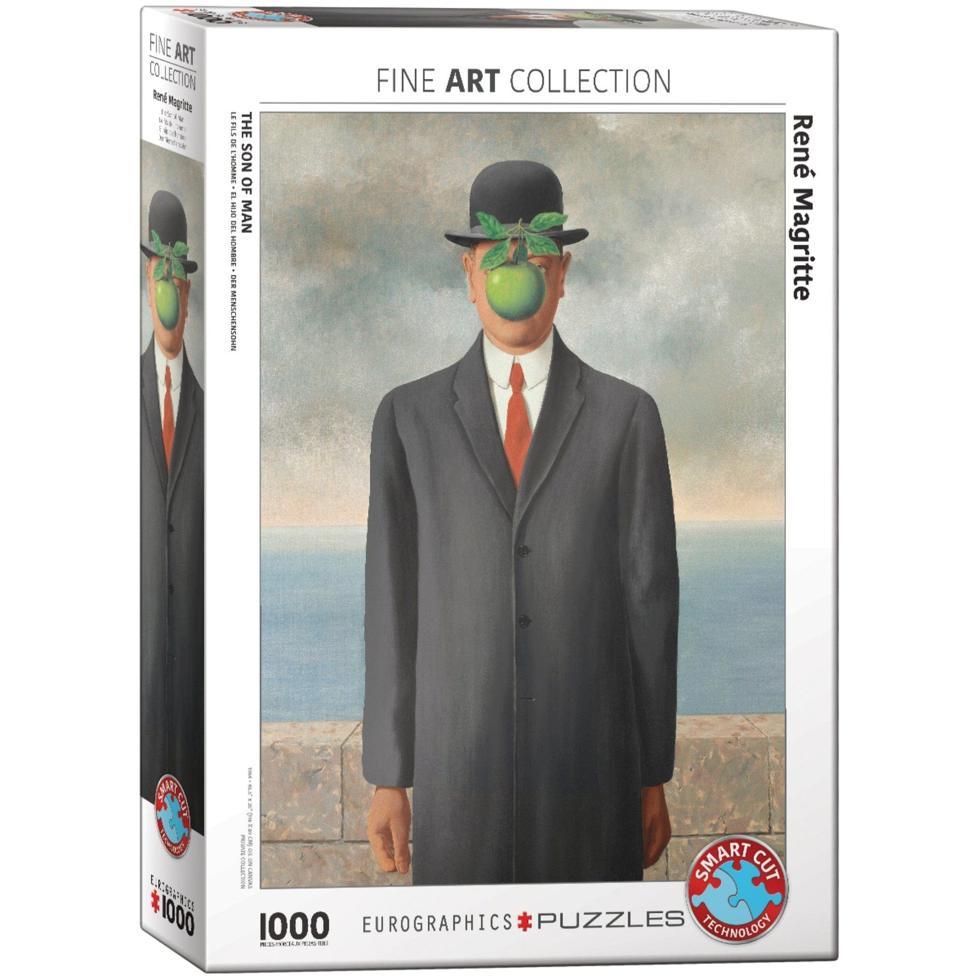 Toys 1000 Piece Puzzle - René Magritte: Son of Man by Rene Magritte