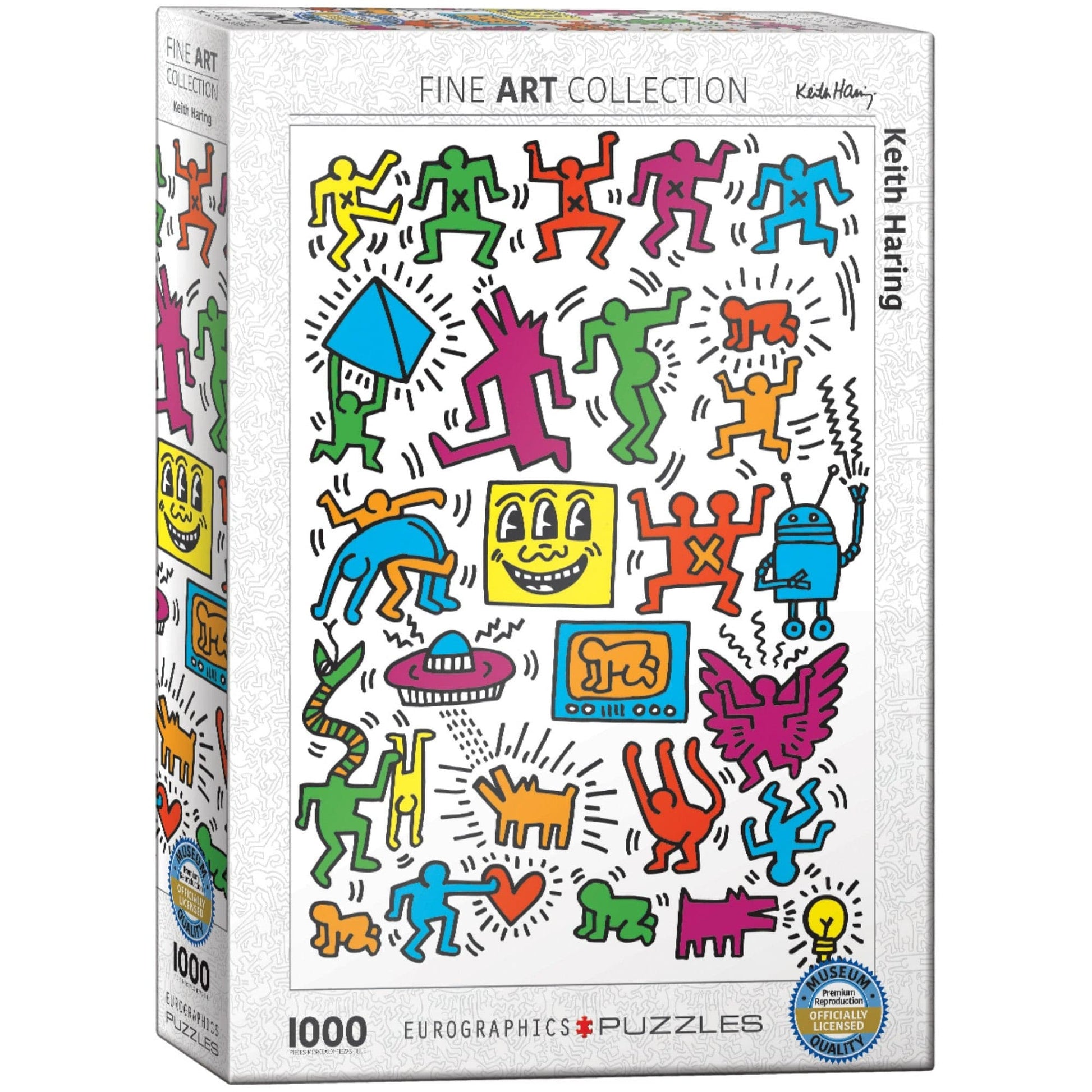 Toys Puzzle da 1000 Pezzi - Haring, Keith: Collage by Keith Haring