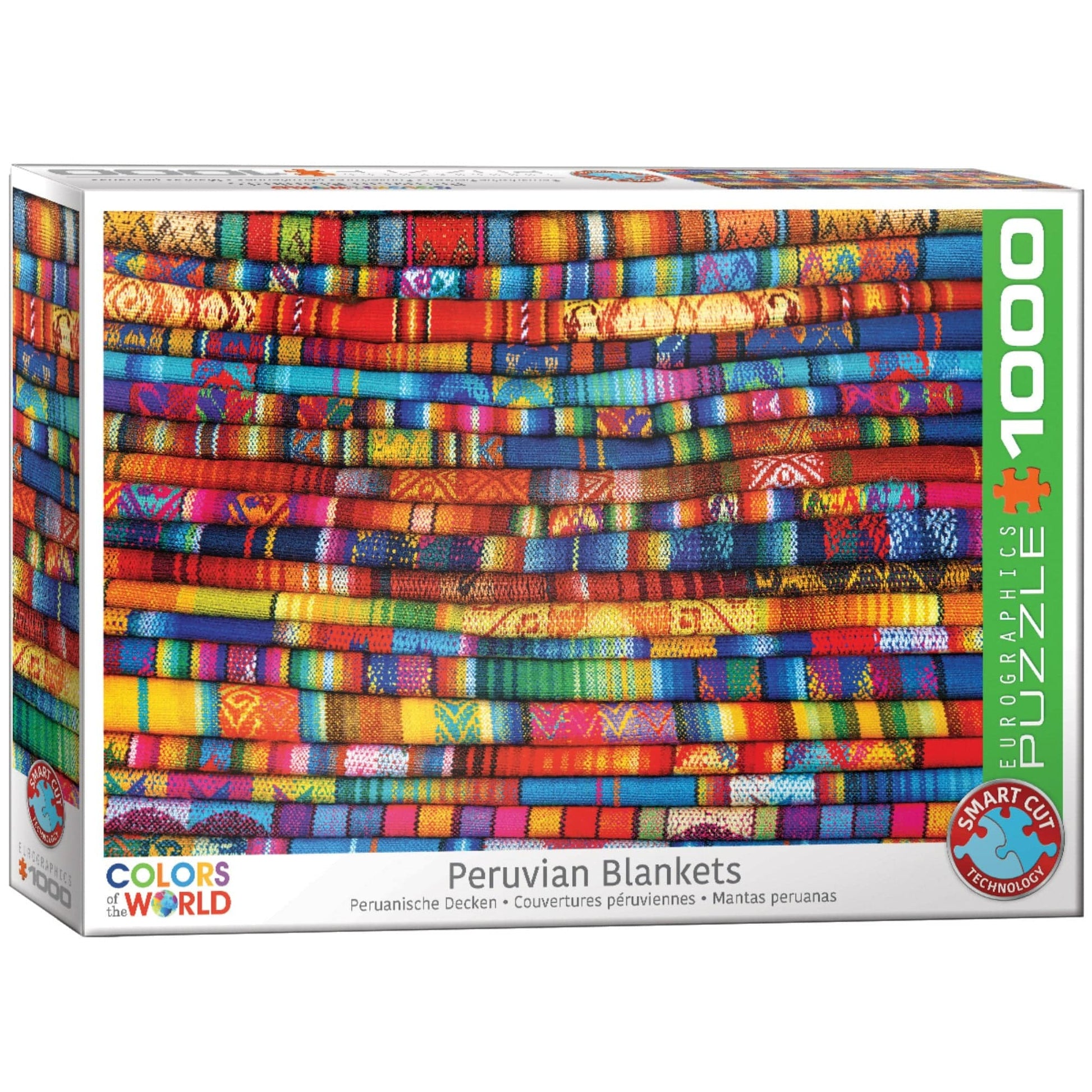 Toys 1000 Piece Puzzle - Peruvian Blankets