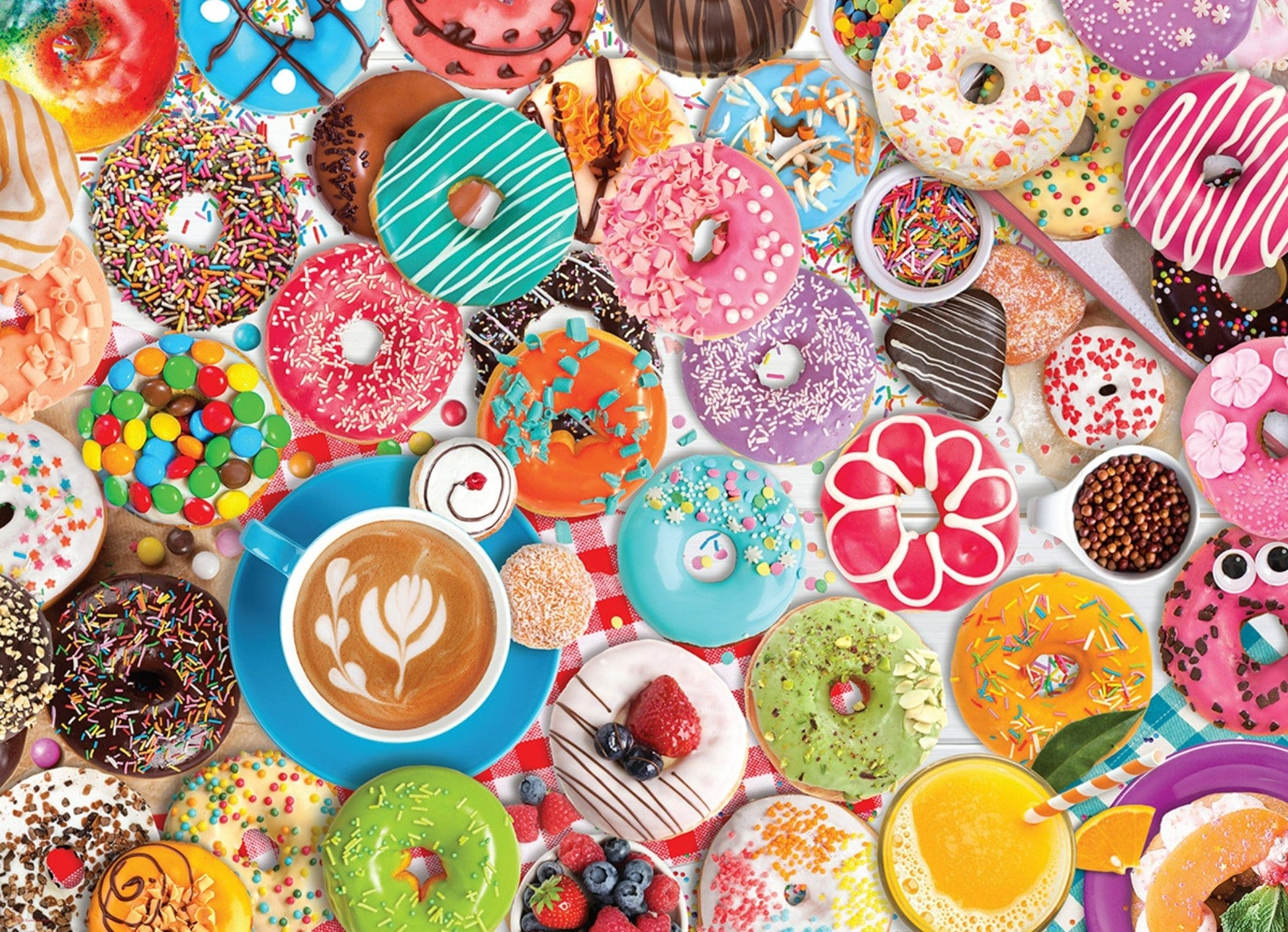 Toys 1000 Piece Puzzle - Donut Party