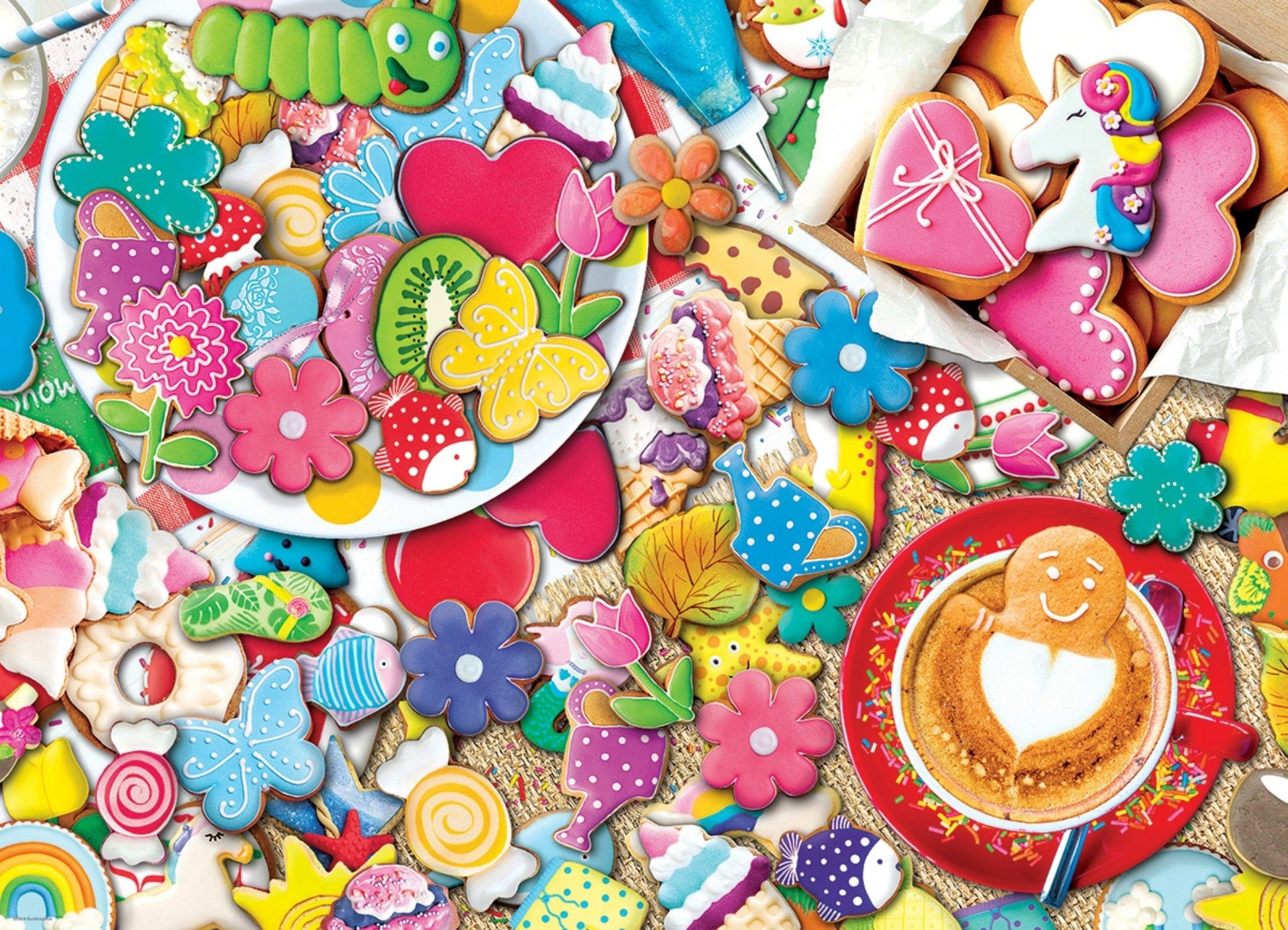 Toys 1000 Piece Puzzle - Cookie Party