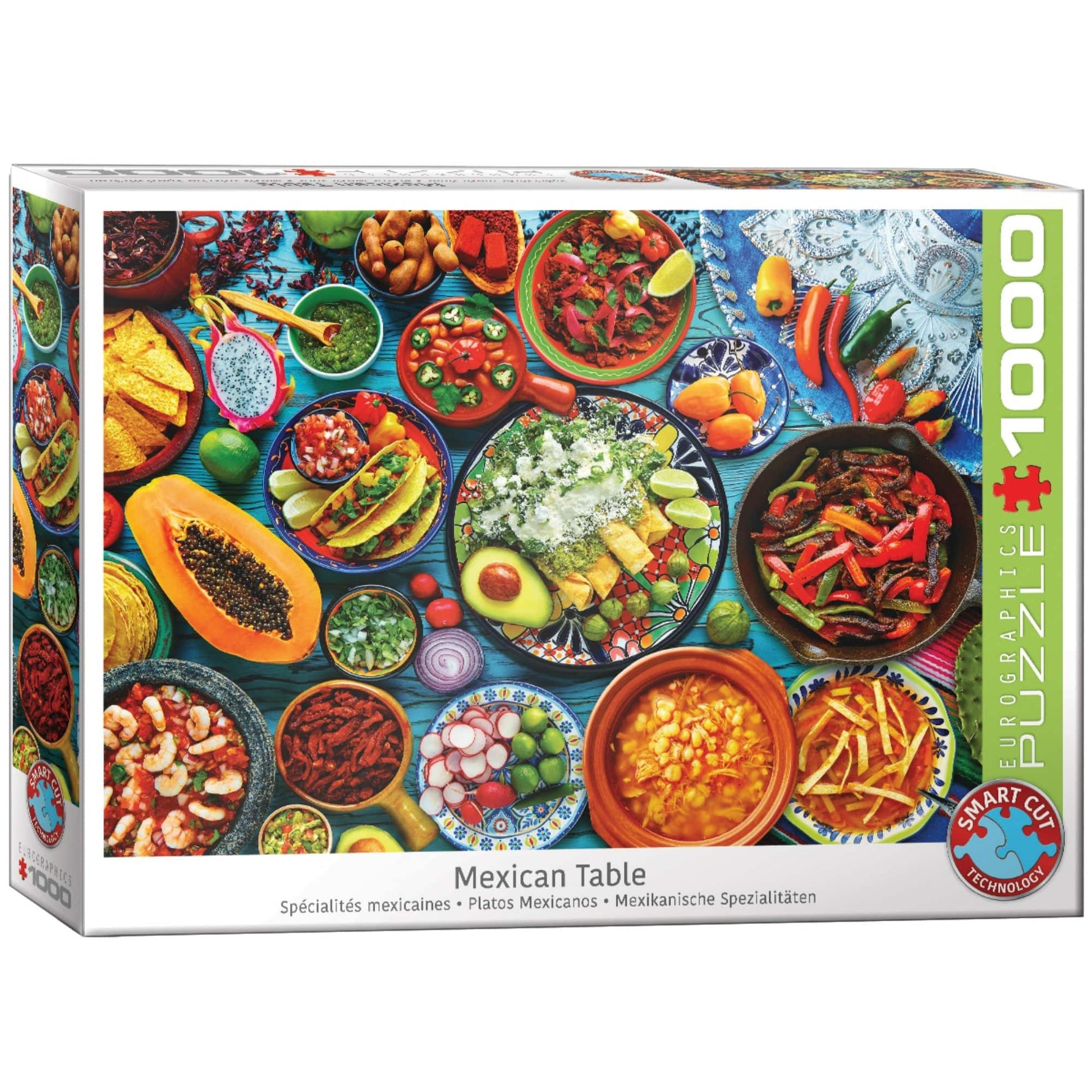 Toys 1000 Piece Puzzle - Mexican Table