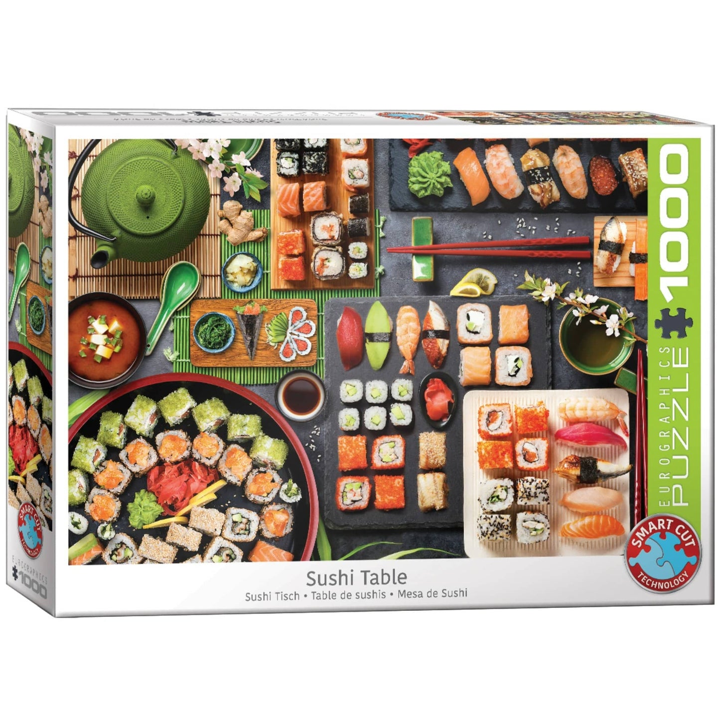 Toys 1000 Piece Puzzle - Sushi Table