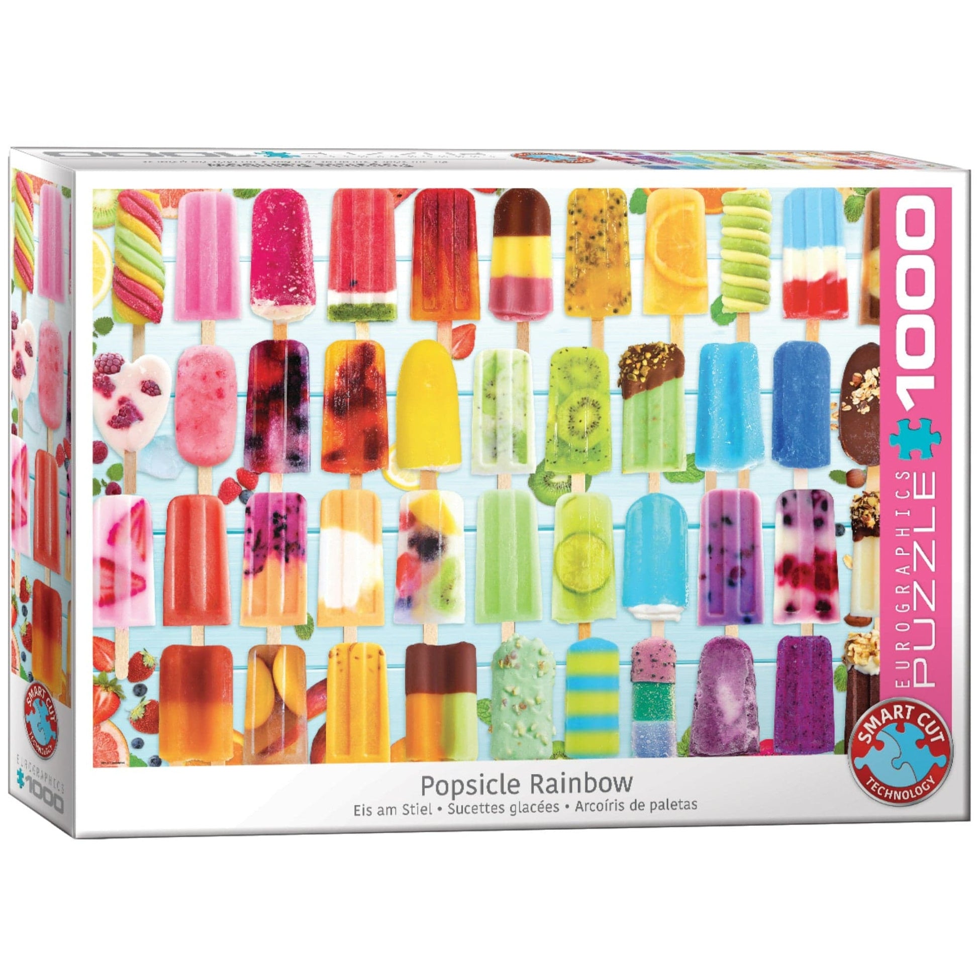 Toys 1000 Piece Puzzle - Popsicle Rainbow