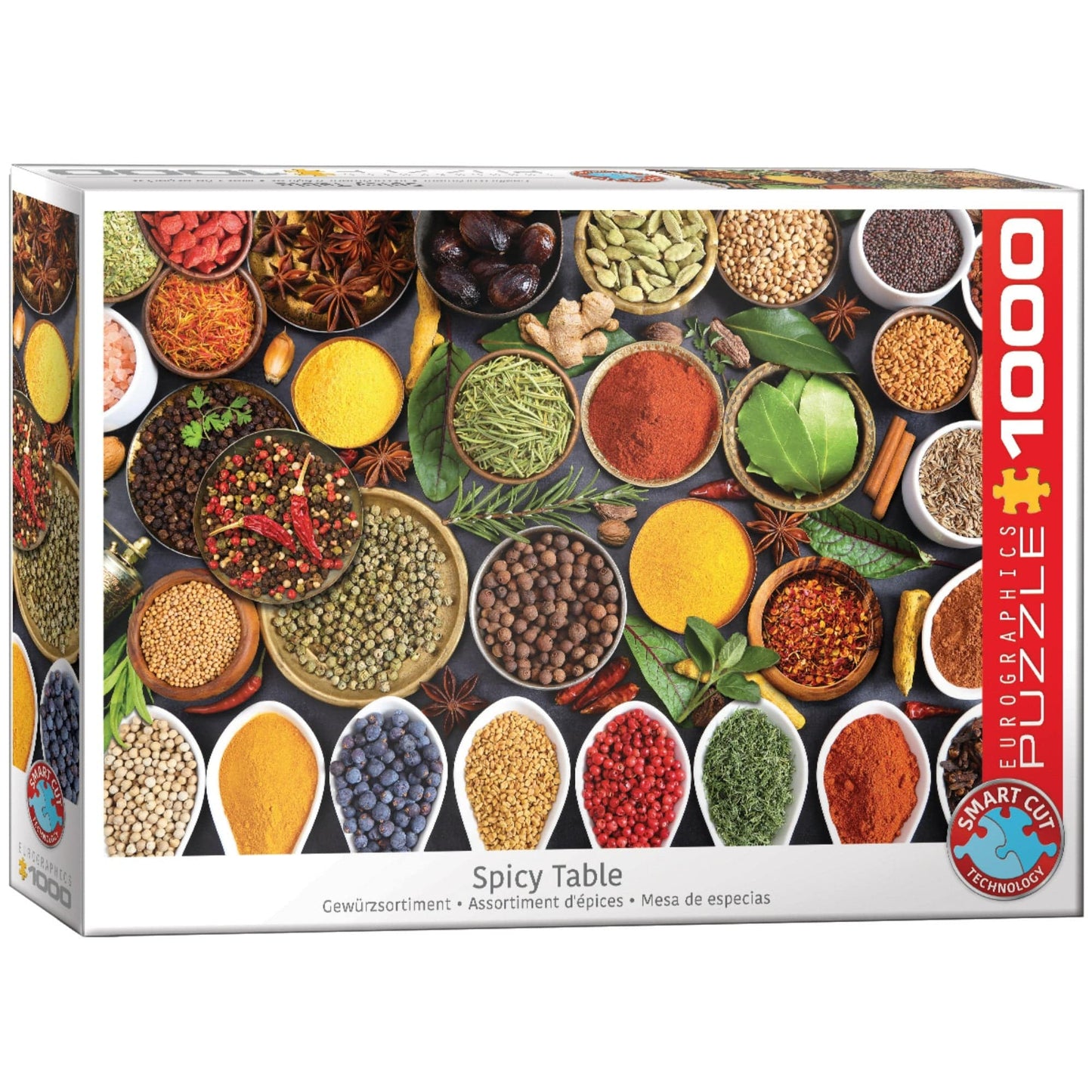 Toys 1000 Piece Puzzle - Spicy Table