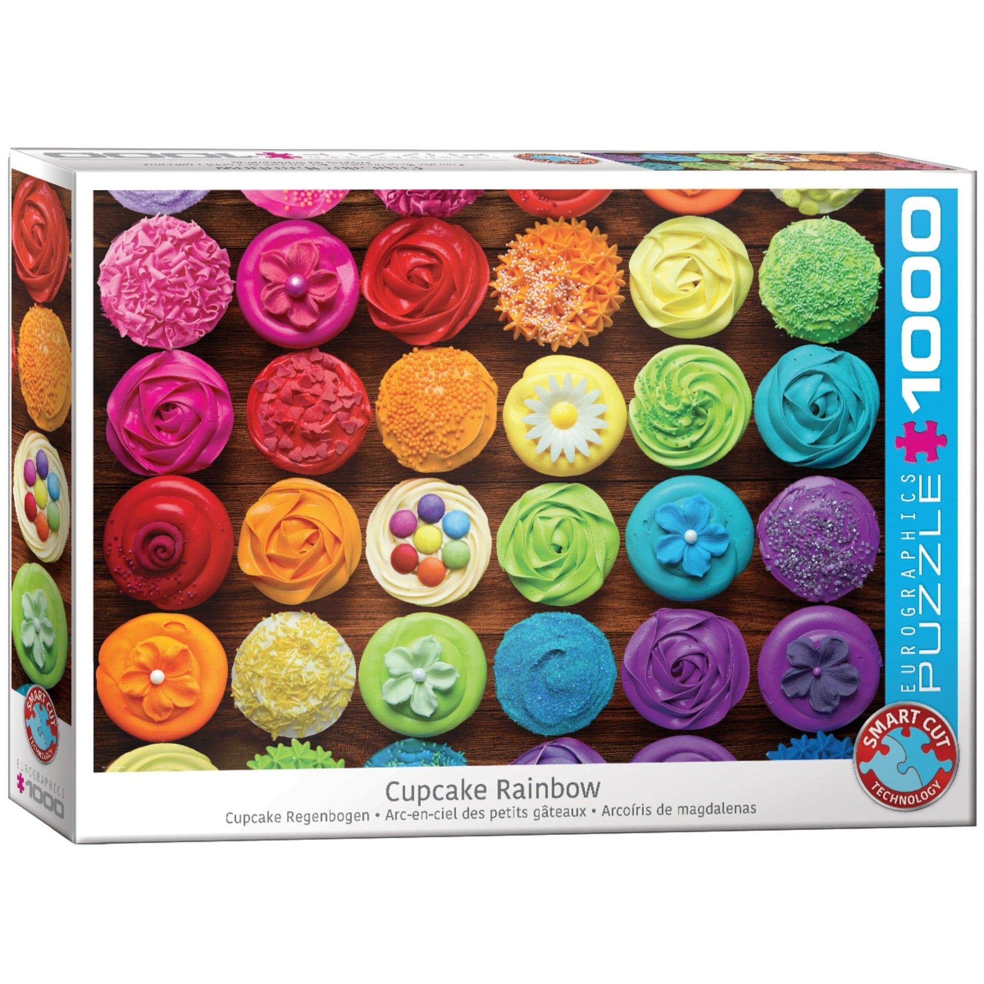 Toys 1000 Piece Puzzle - Cupcake Rainbow