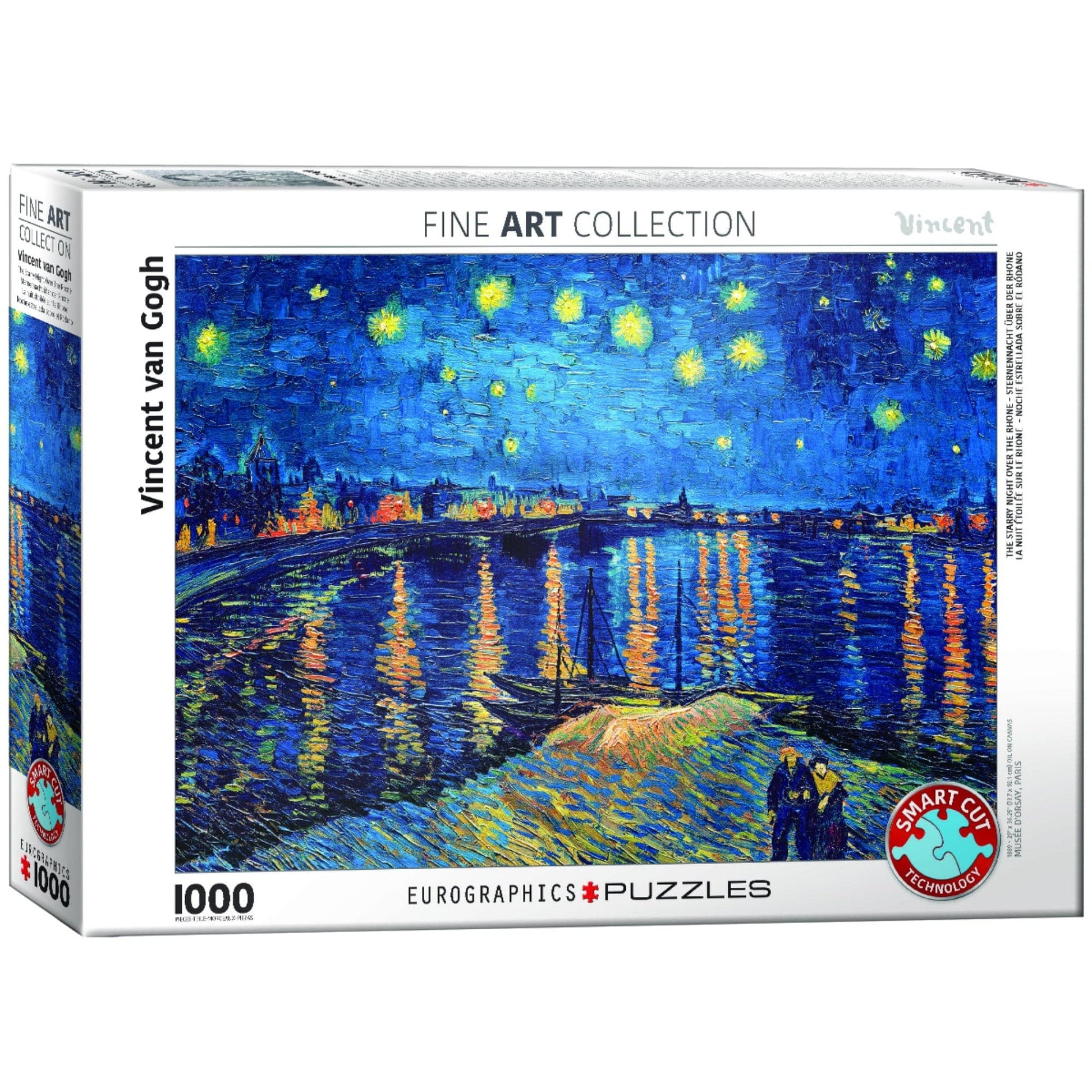 Toys Puzzle da 1000 Pezzi - van Gogh, Vincent: EG-The Starry Night Over the R