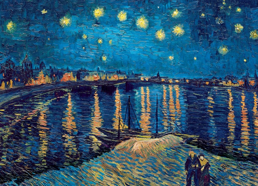 Toys Puzzle da 1000 Pezzi - van Gogh, Vincent: EG-The Starry Night Over the R