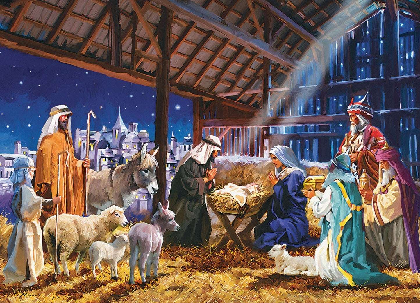 Toys 1000 Piece Puzzle - Nativity 1000 pc 10x14