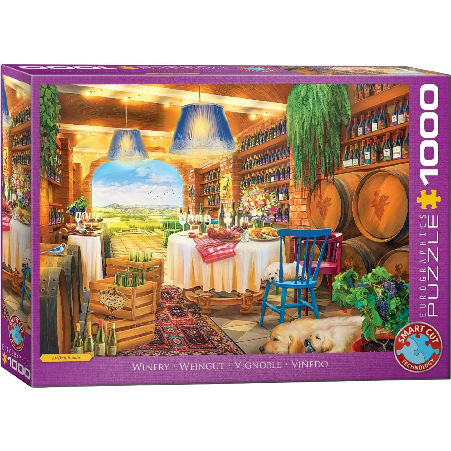 Toys 1000 Piece Puzzle - Winery