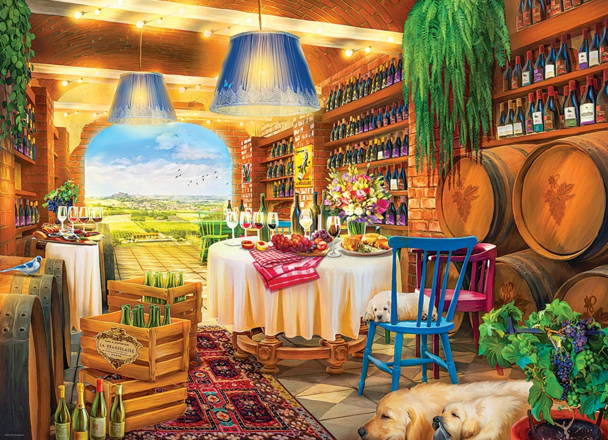 Toys 1000 Piece Puzzle - Winery