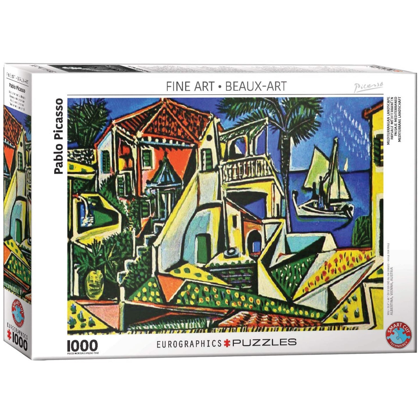 Toys 1000 Piece Puzzle - Picasso, Pablo: Picasso-MediterraneanLandscape