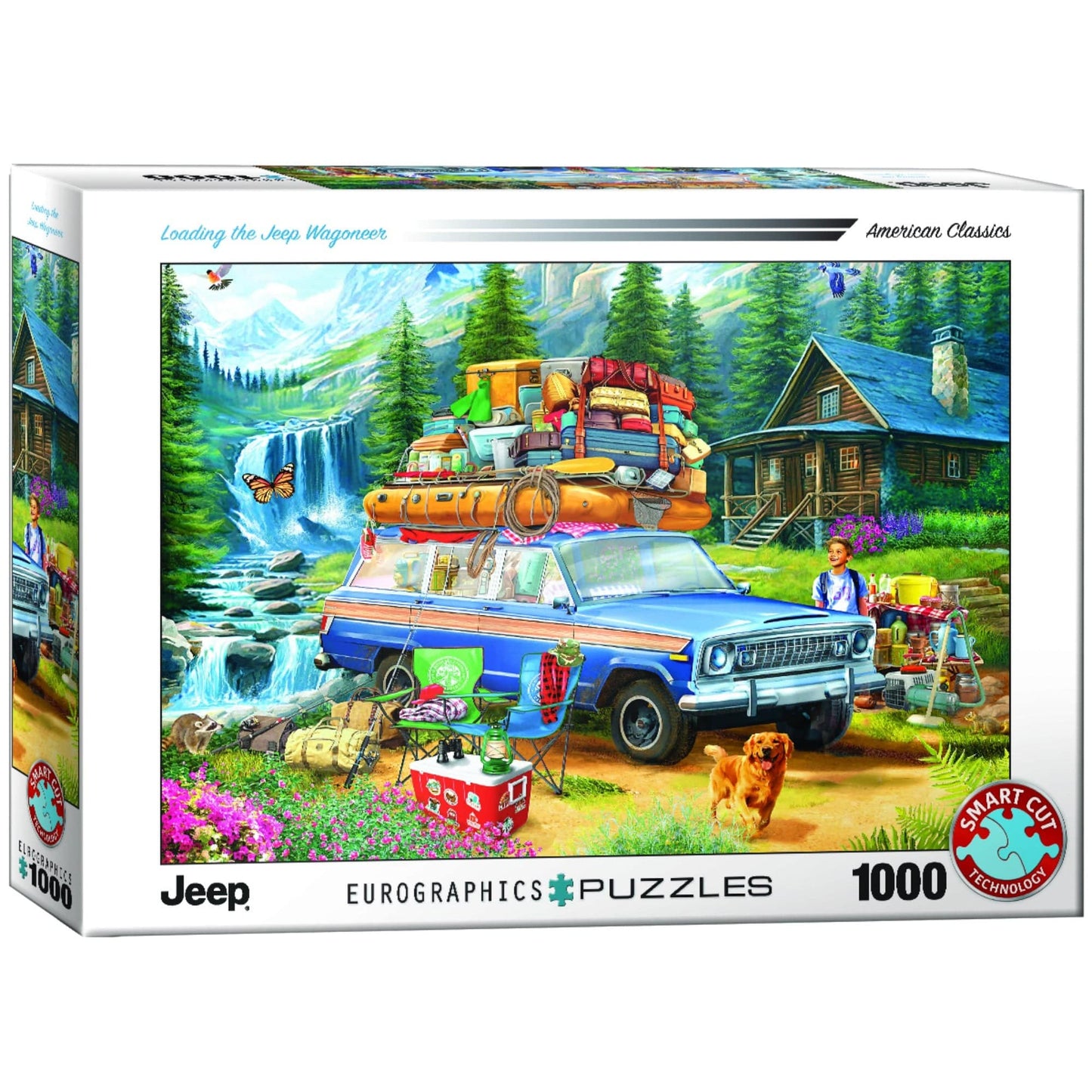 Toys Puzzle da 1000 Pezzi - Jeep - Loading the Wagoneer by