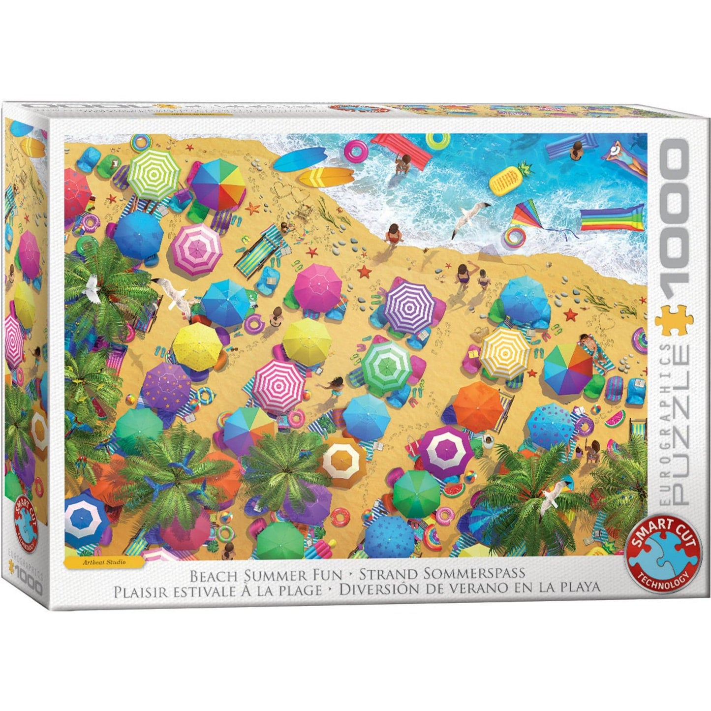 Toys 1000 Piece Puzzle - Beach Summer Fun