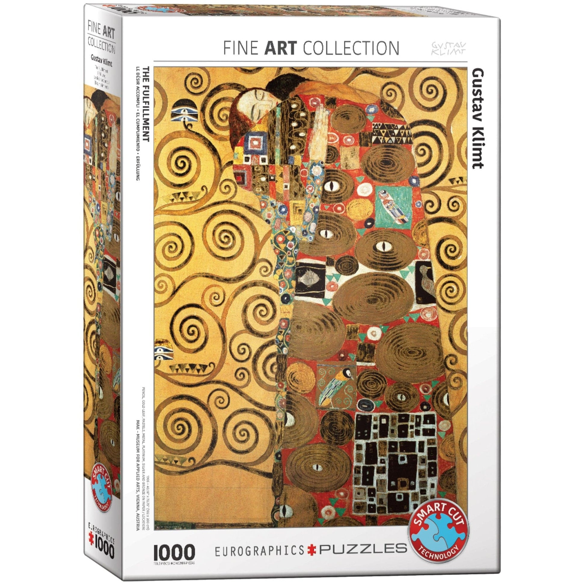 Toys Puzzle da 1000 Pezzi - Klimt, Gustav: The Fulfillment (Detail)